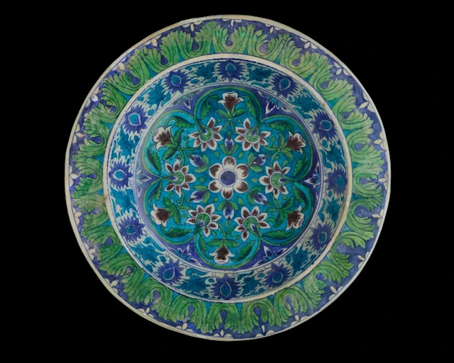 An unusual blue