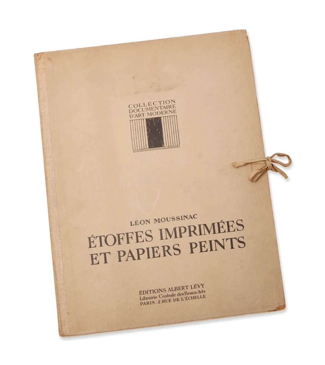 Léon Moussinac Étoffes Imprimées et Papiers Peints