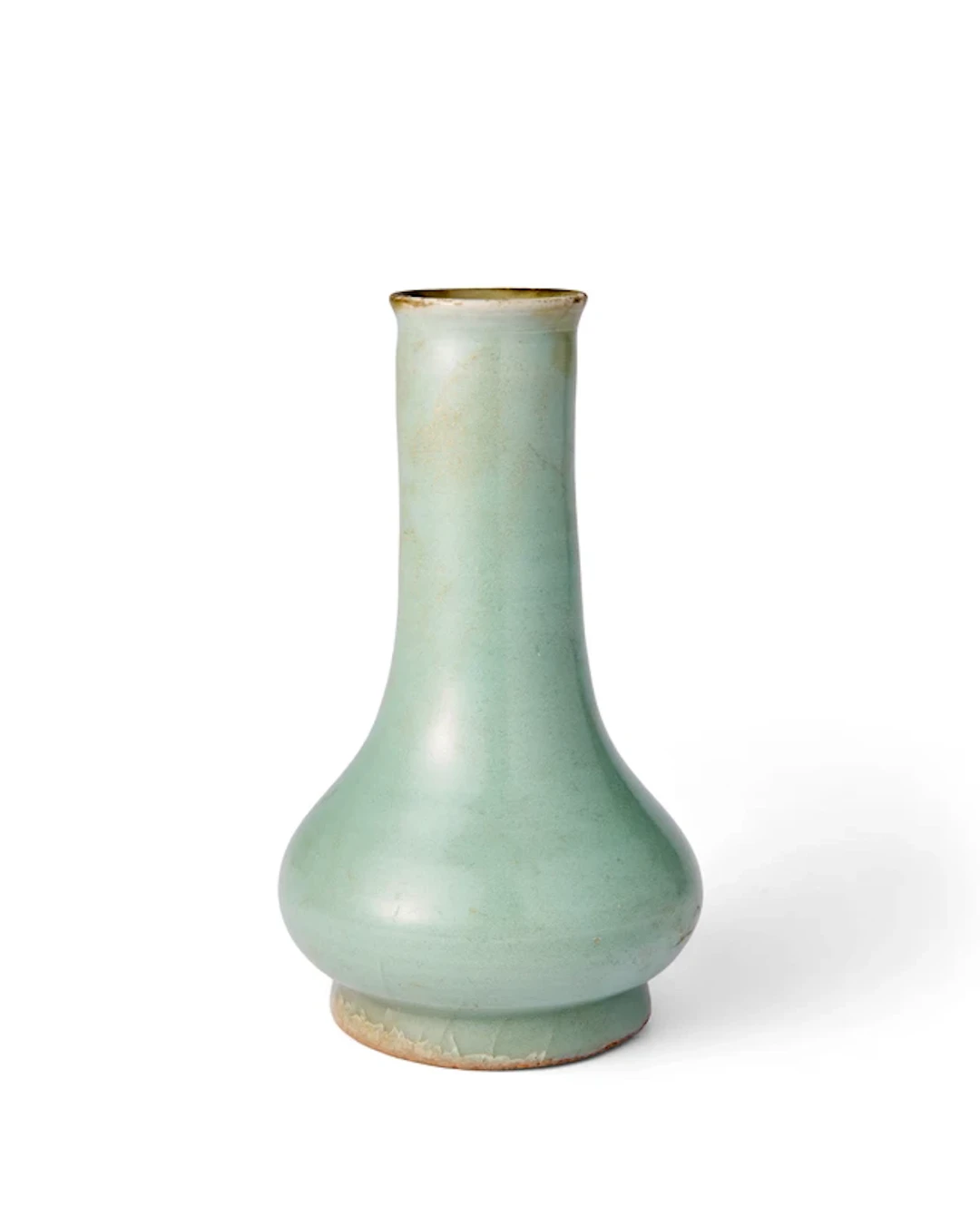 A Chinese Longquan celadon-glazed bottle vase Song...