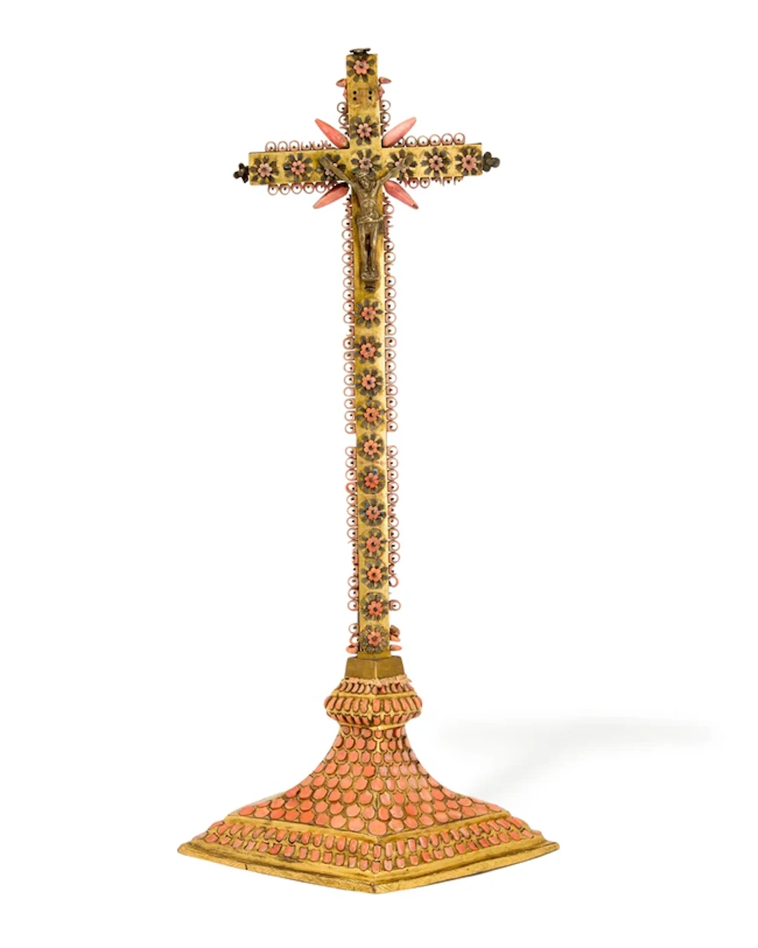 A Sicilian gilt-copper