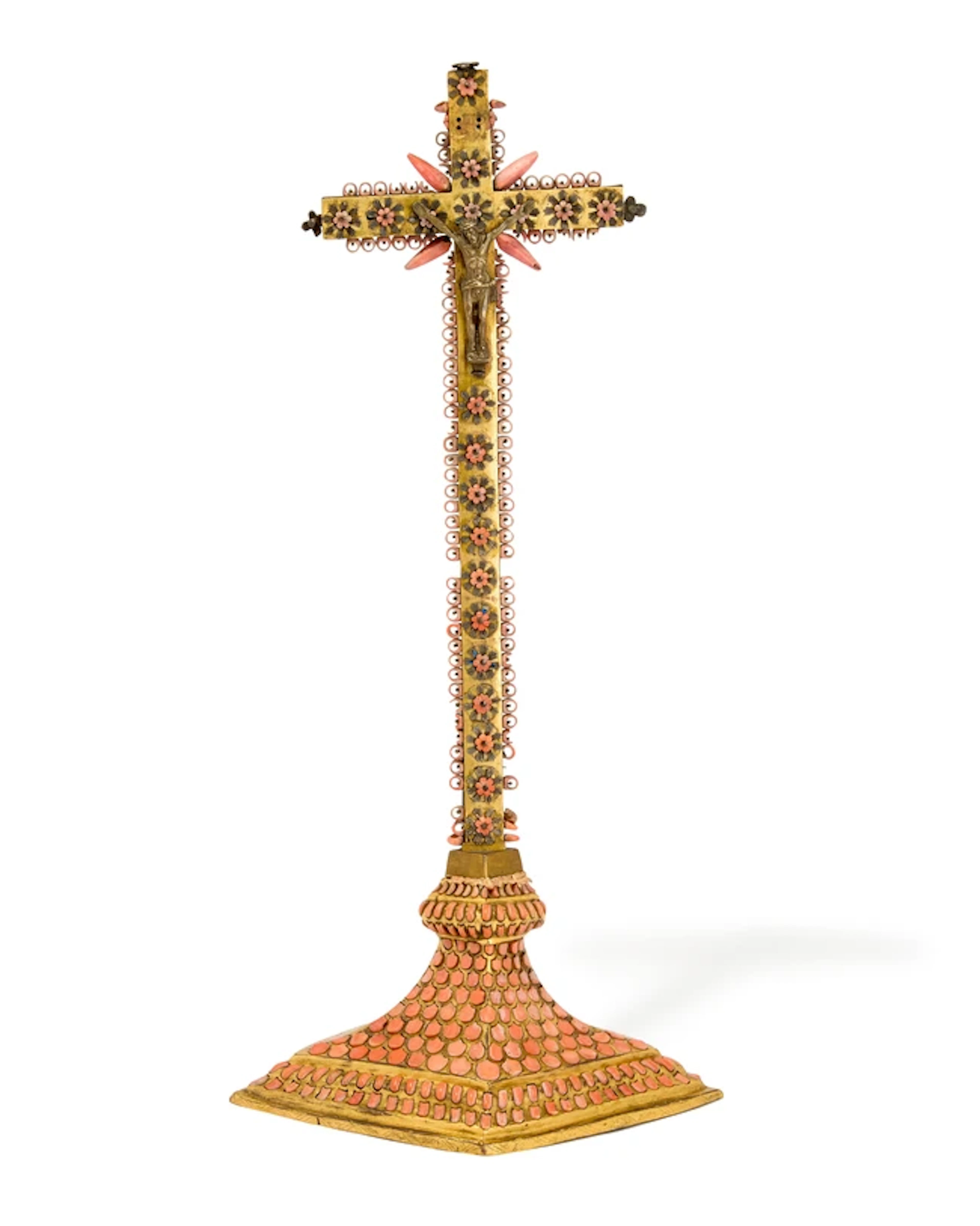 A Sicilian gilt-copper