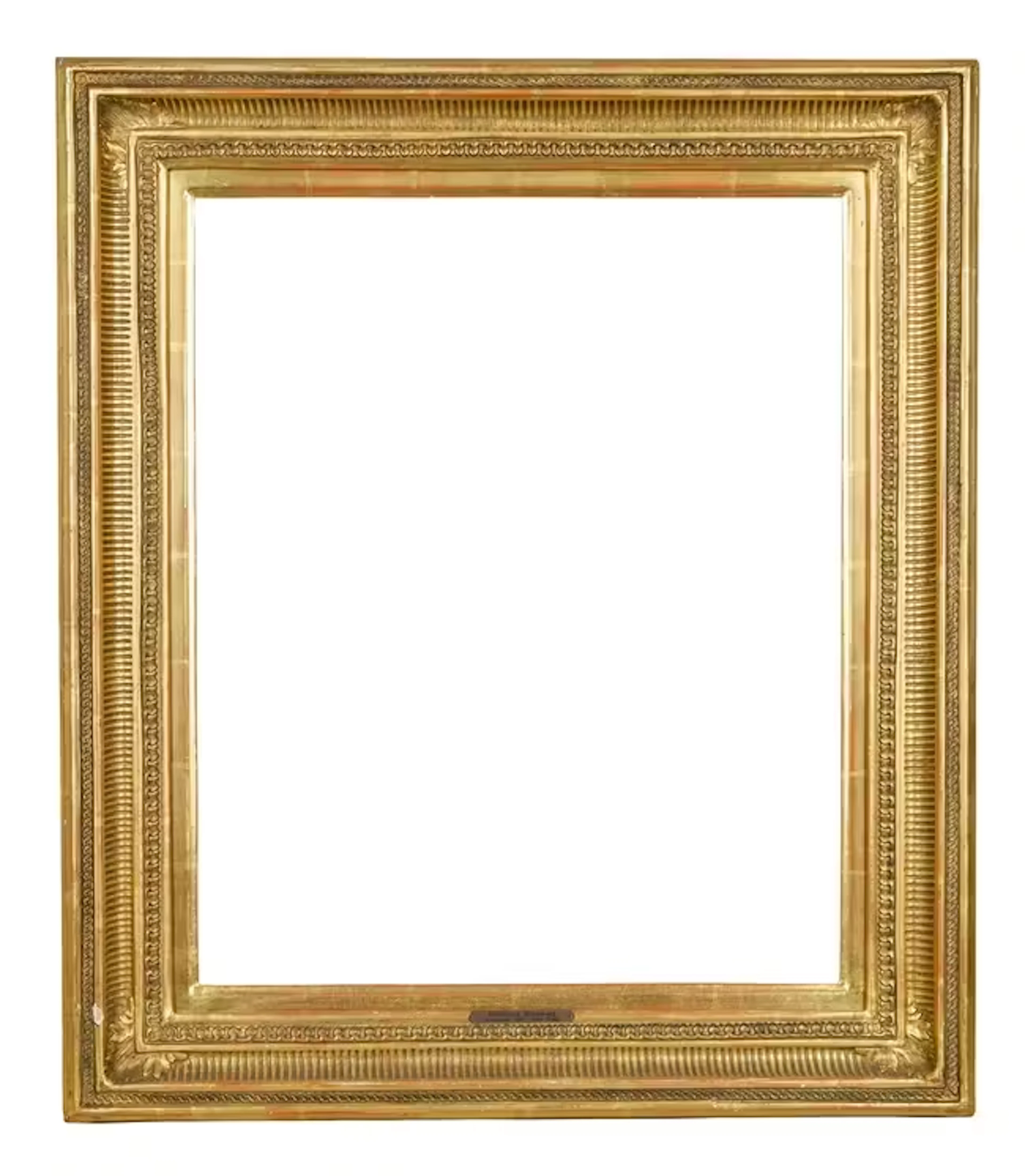 A Gilded Composition Second Empire Style Frame