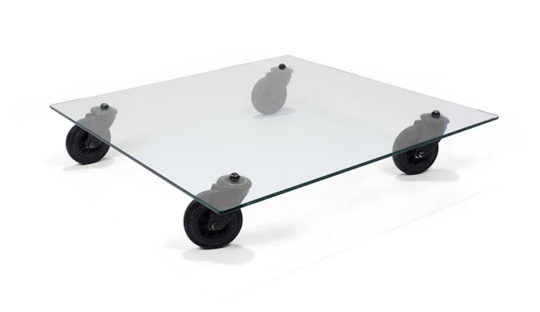 Gae Aulenti (1927-2012) for Fontana Arte Tavolo Con Route low coffee table
