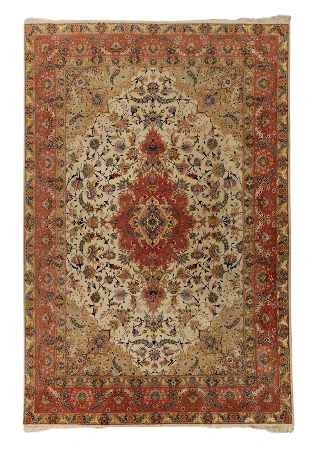 A Persian Tabriz carpet