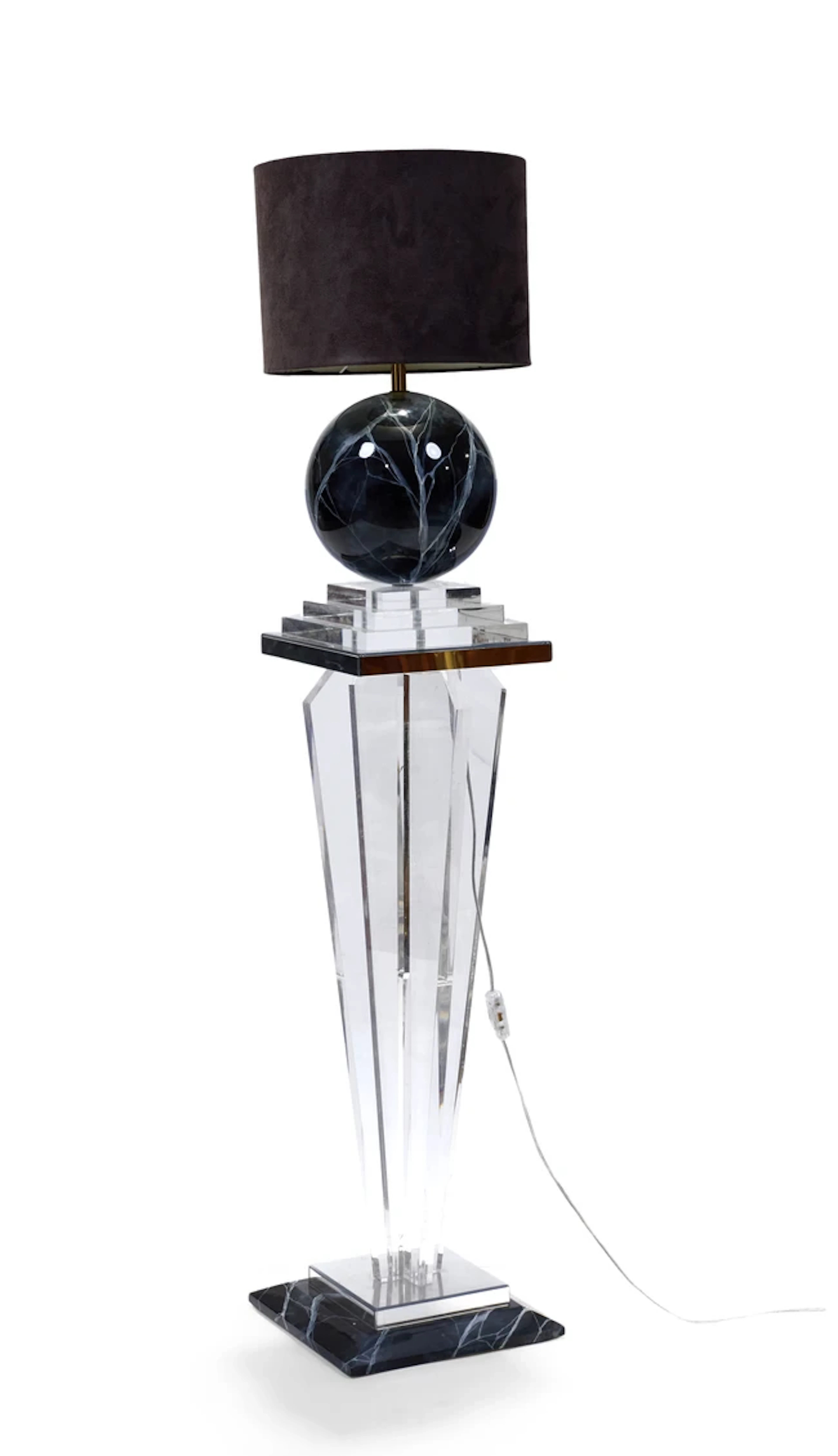 Manner of Jean Claude Mahey Floor lamp