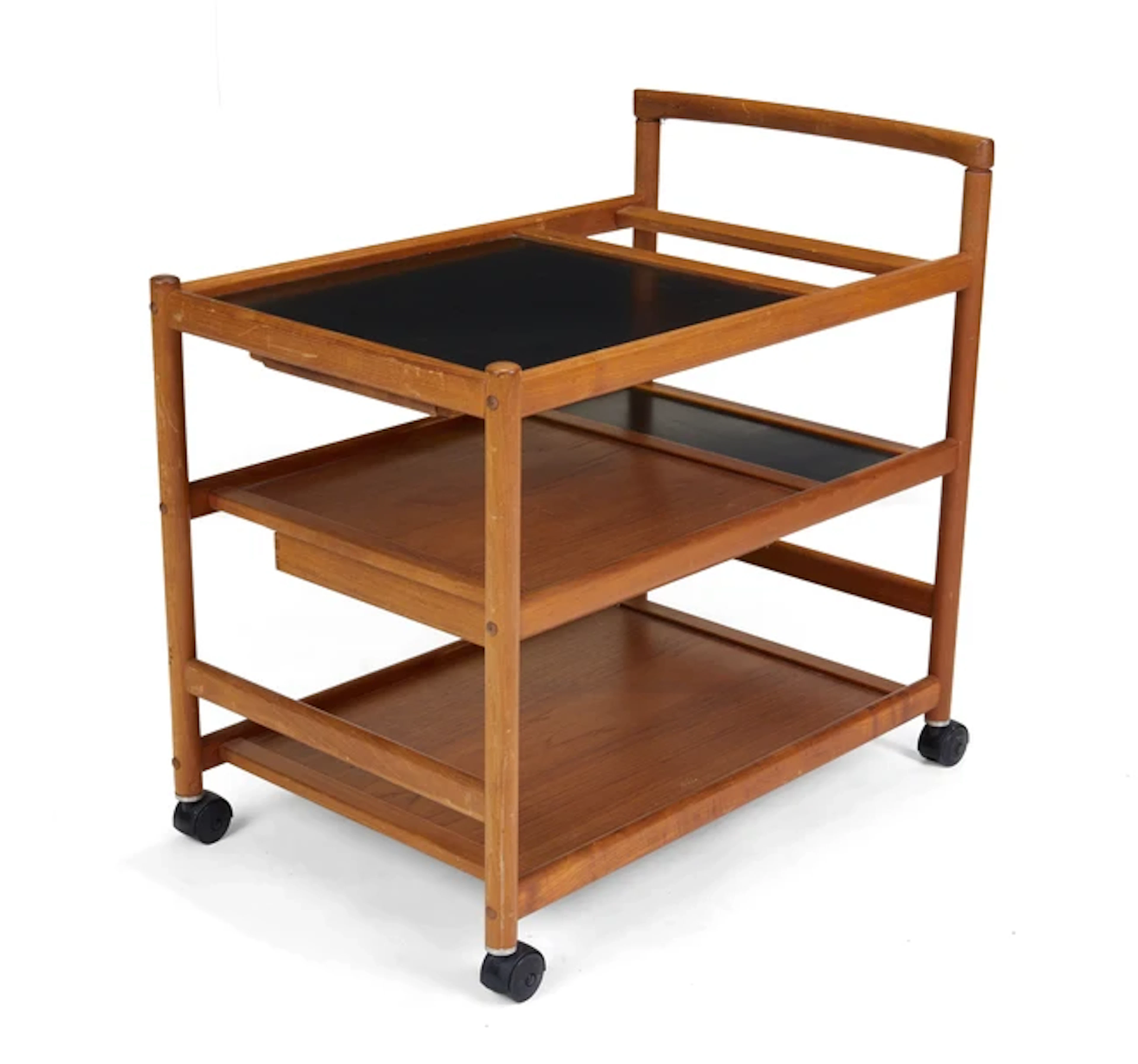 Dyrlund Trolley with drawer and pull out cutting board