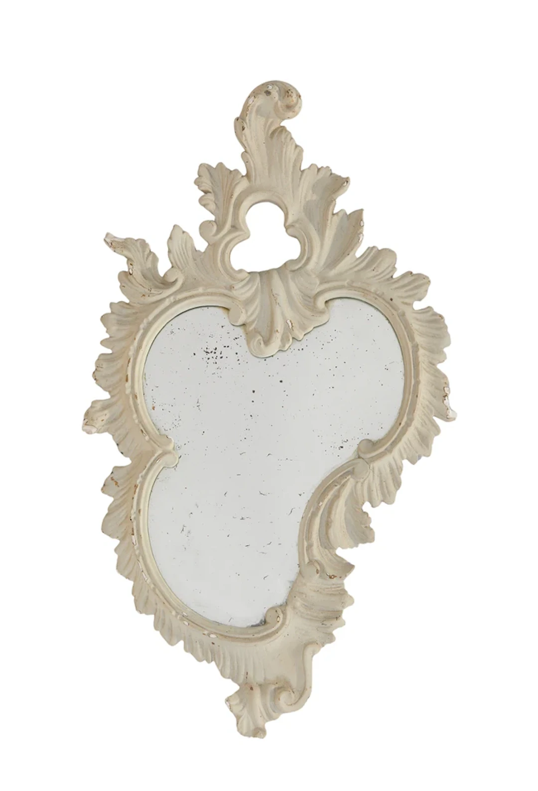 Manner of Dorothy Draper Rococo style wall mirror
