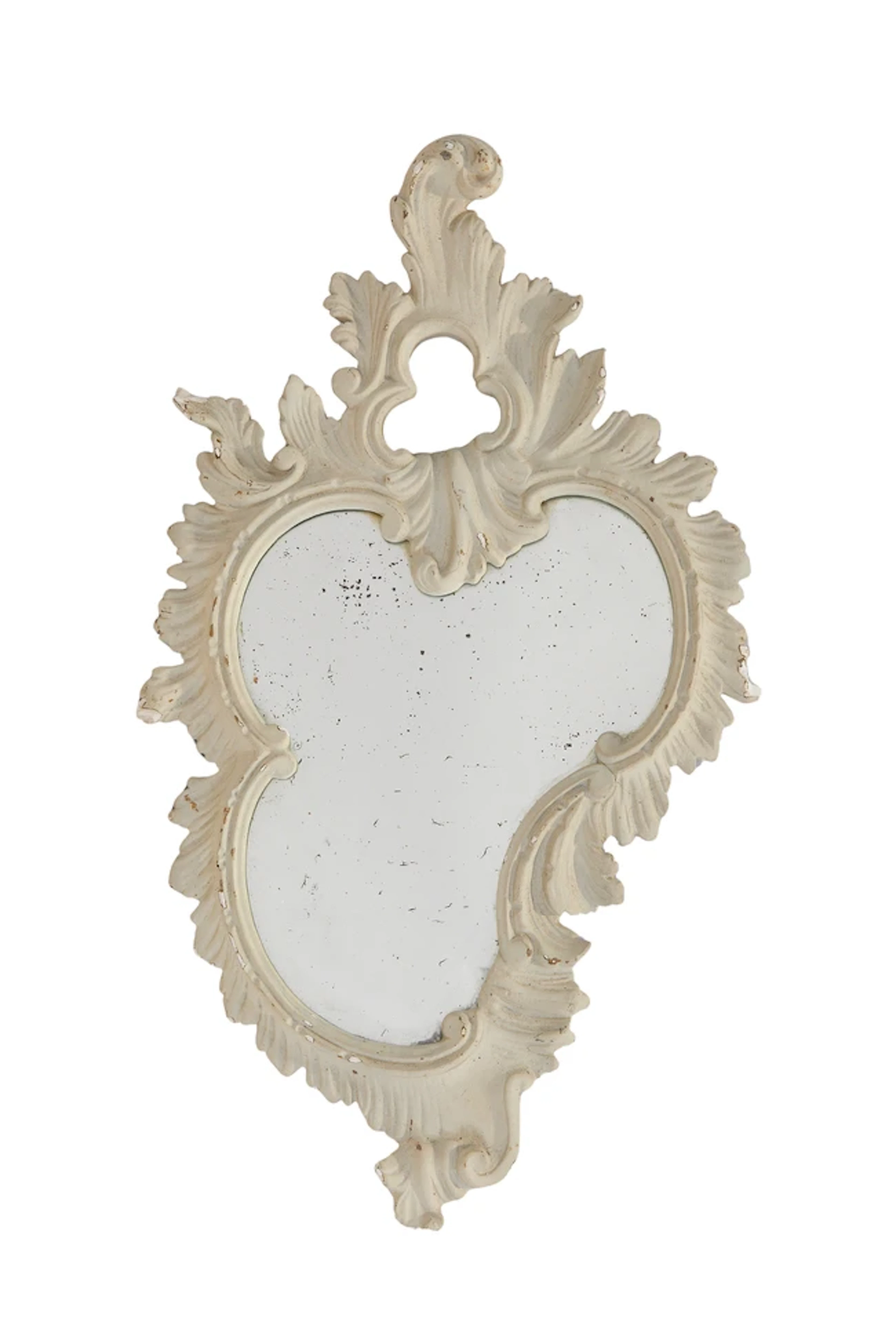 Manner of Dorothy Draper Rococo style wall mirror