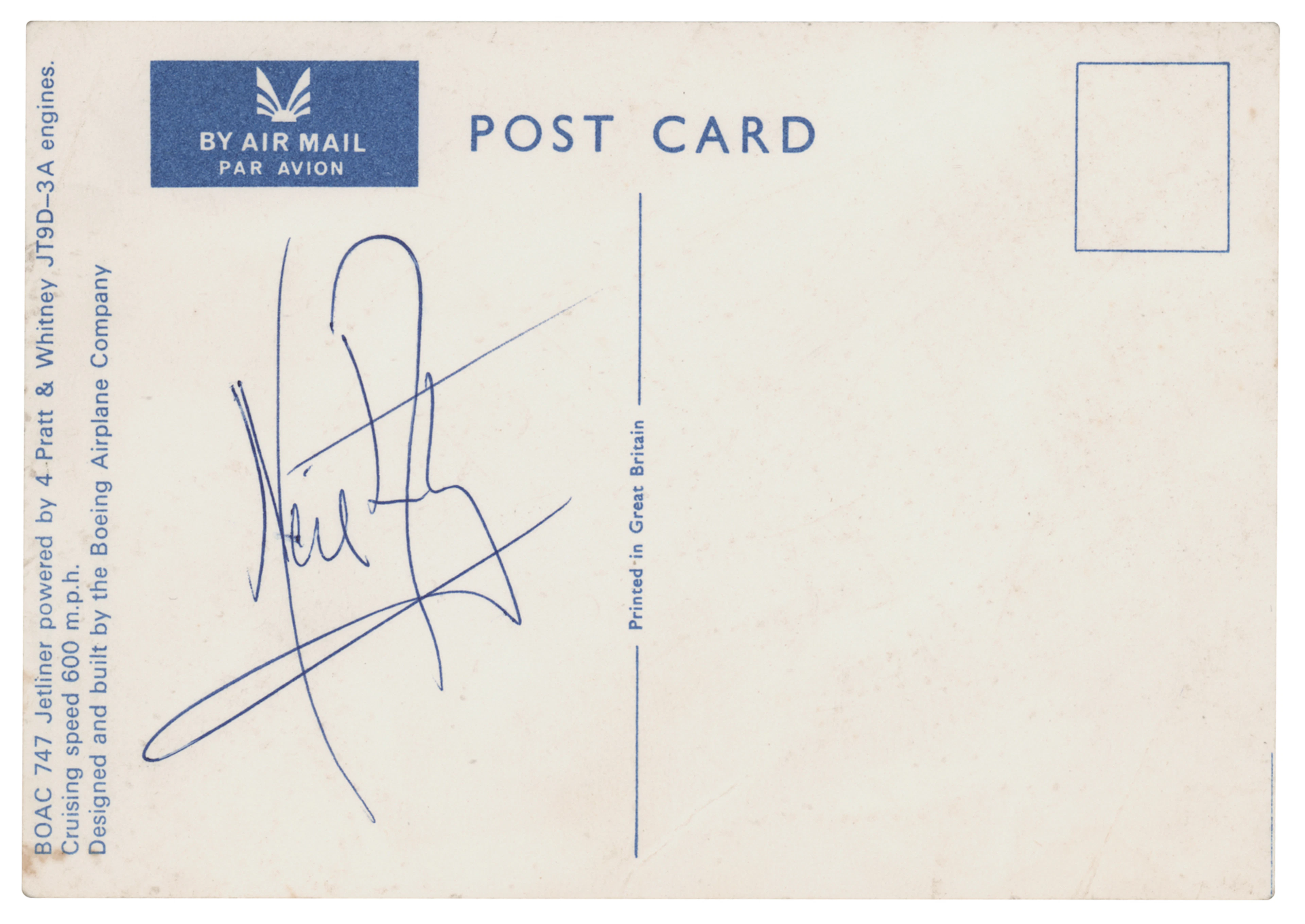 Neil Armstrong Signature