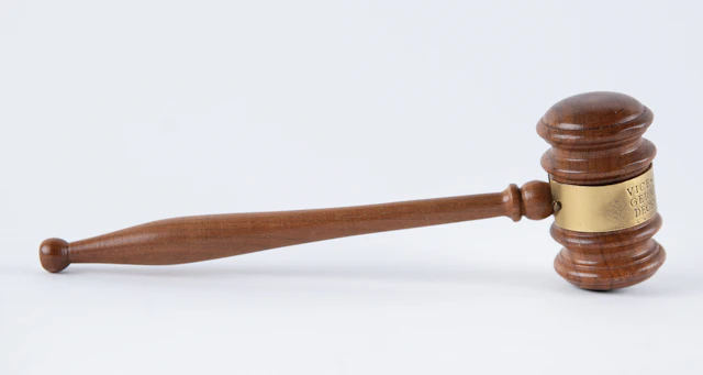 Gerald Ford: Wooden Gavel Made from the 1973 Vice Presidential Oath