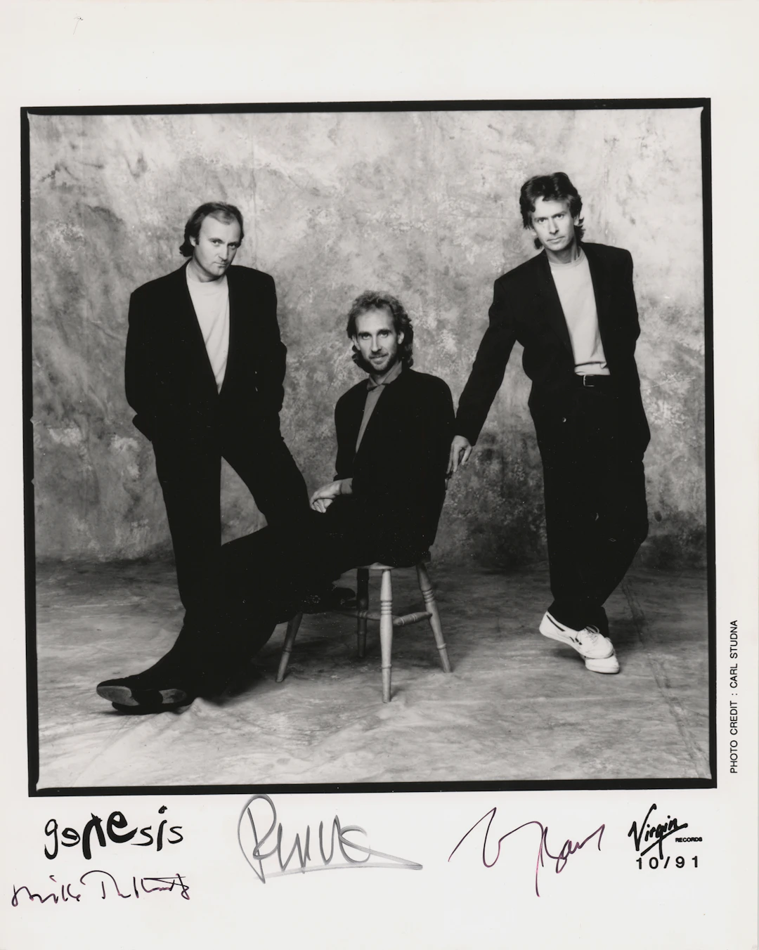 Genesis Signed Photograph