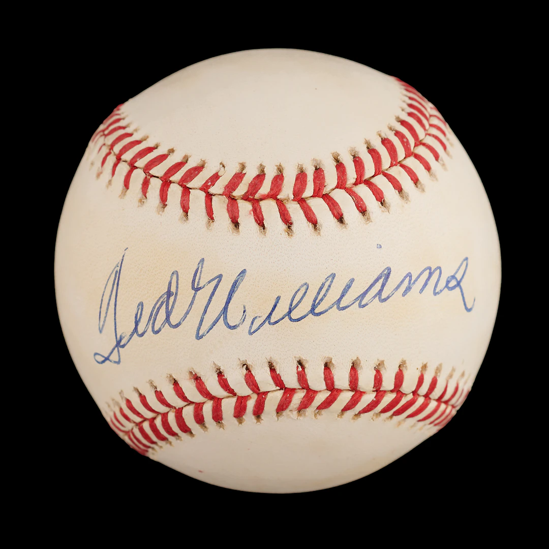 Ted Williams Signed Baseball