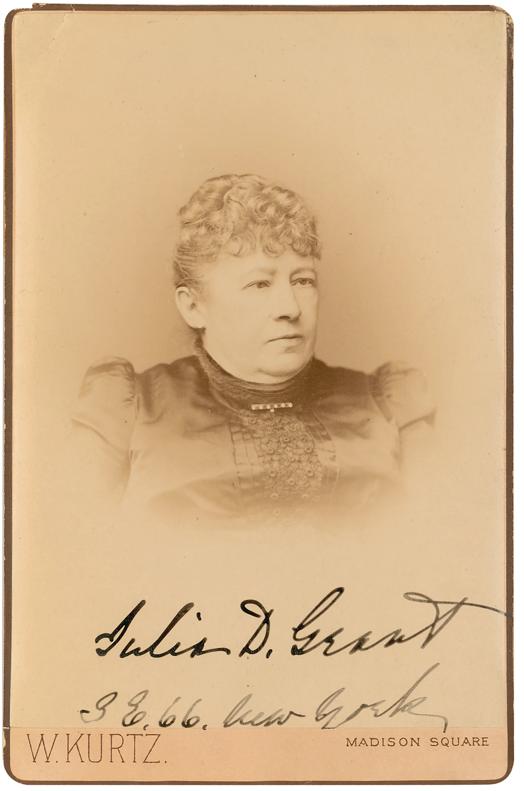 Julia D. Grant Signed Photograph