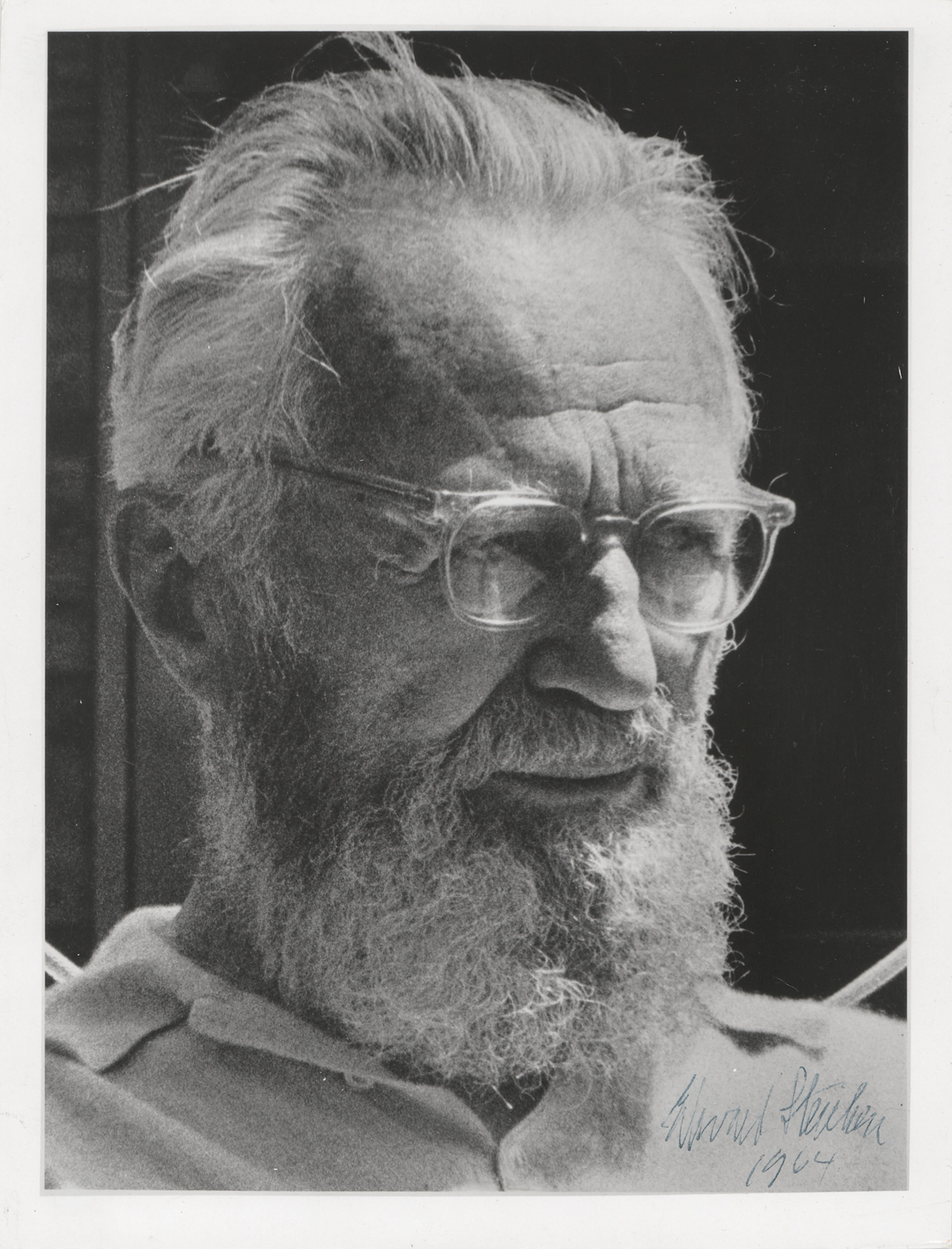 Edward Steichen Signed Photograph