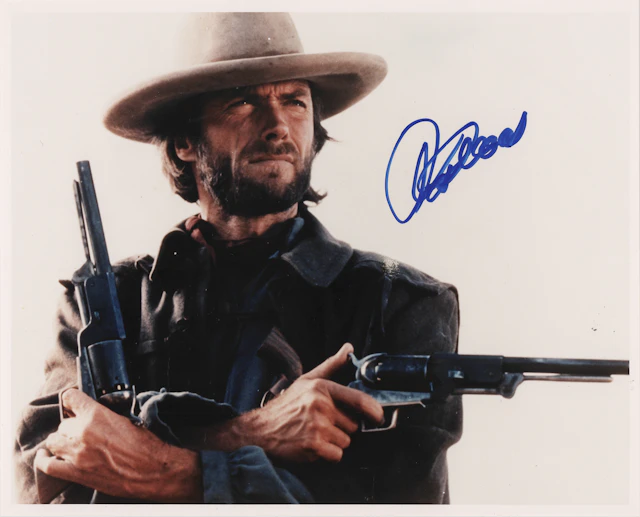 Clint Eastwood Signed Photograph