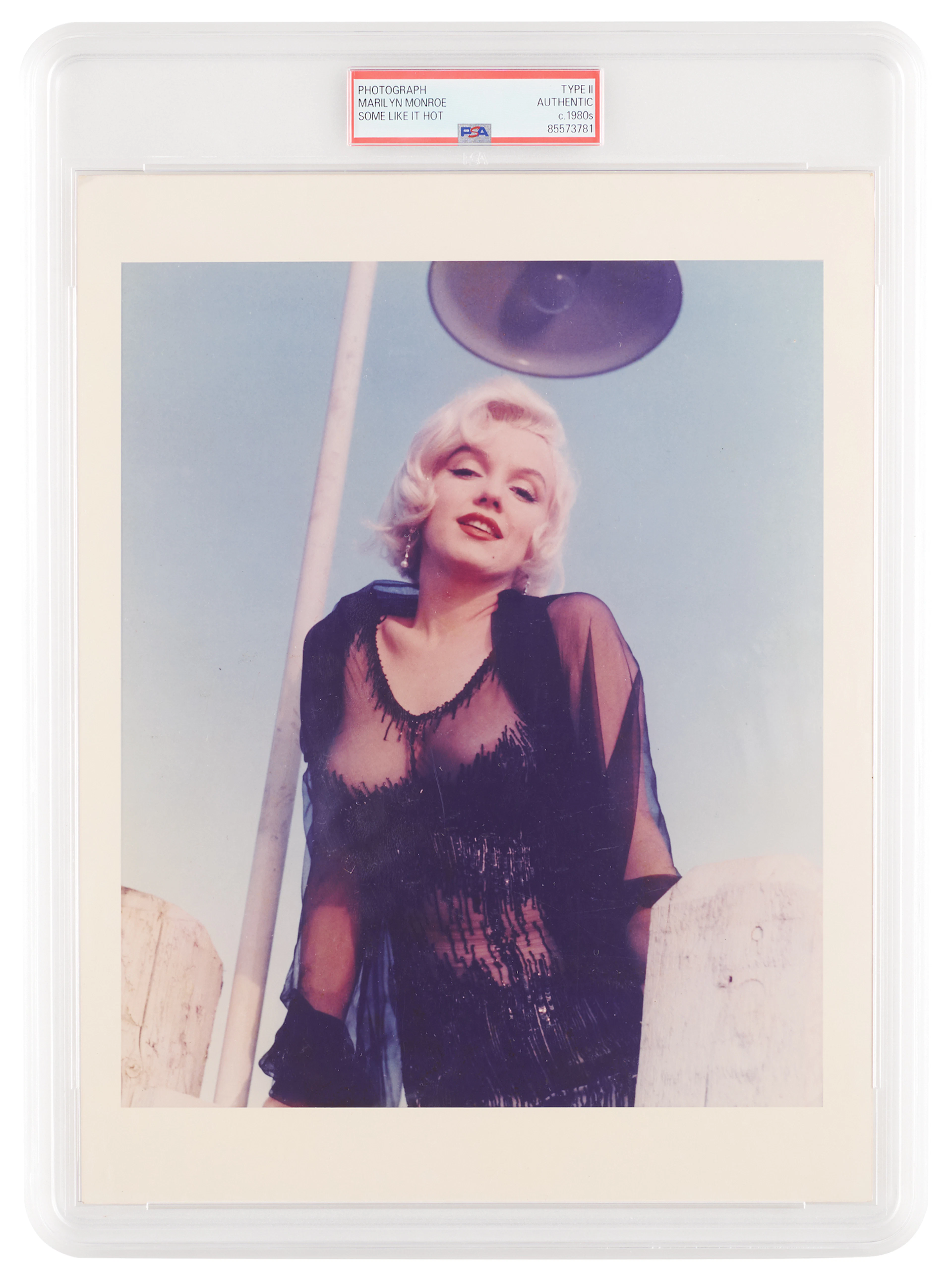 Marilyn Monroe Original Photograph - PSA Type II