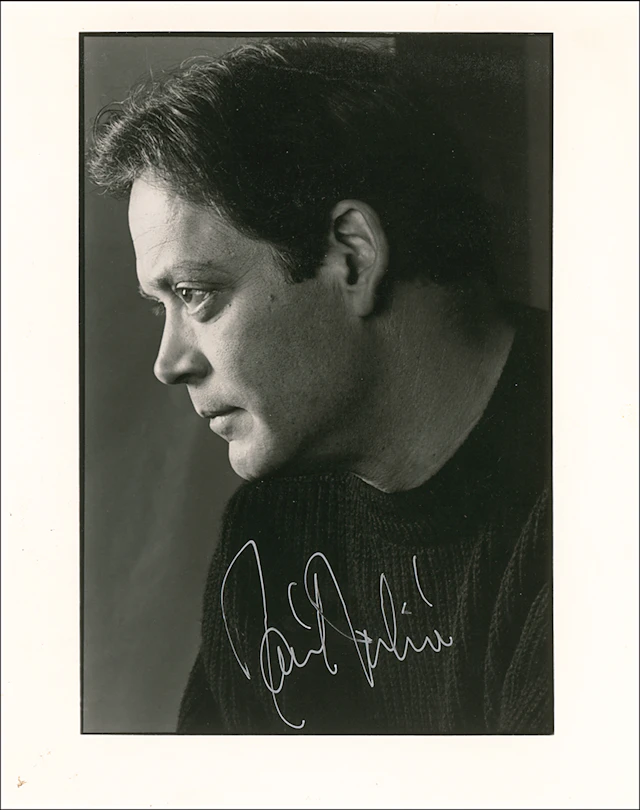 Raul Julia Signed Photograph
