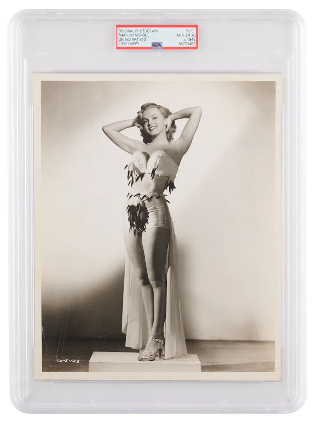 Marilyn Monroe Original Photograph - PSA Type I