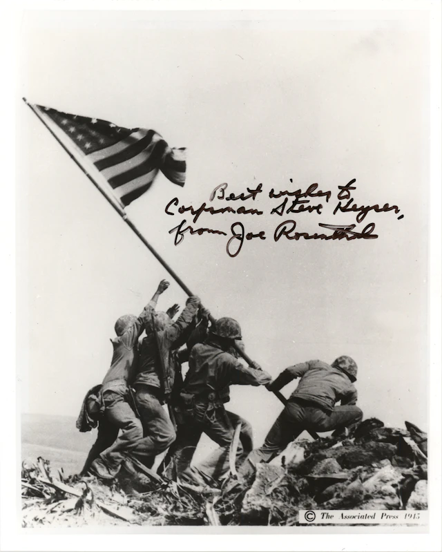 Iwo Jima: Joe Rosenthal Signed Photograph