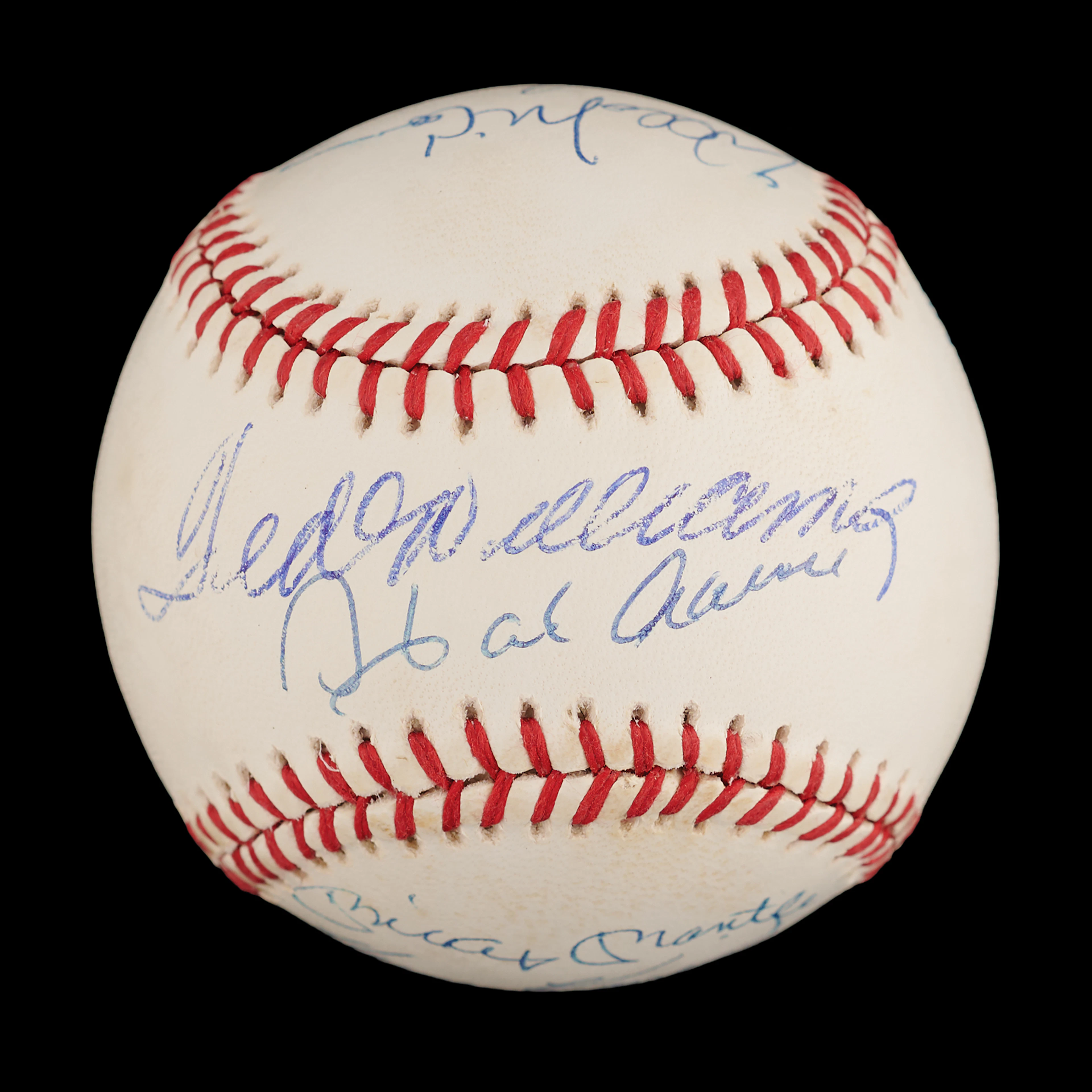 500 Home Run Club Multi-Signed Baseball (11) with Hank Aaron, Ted