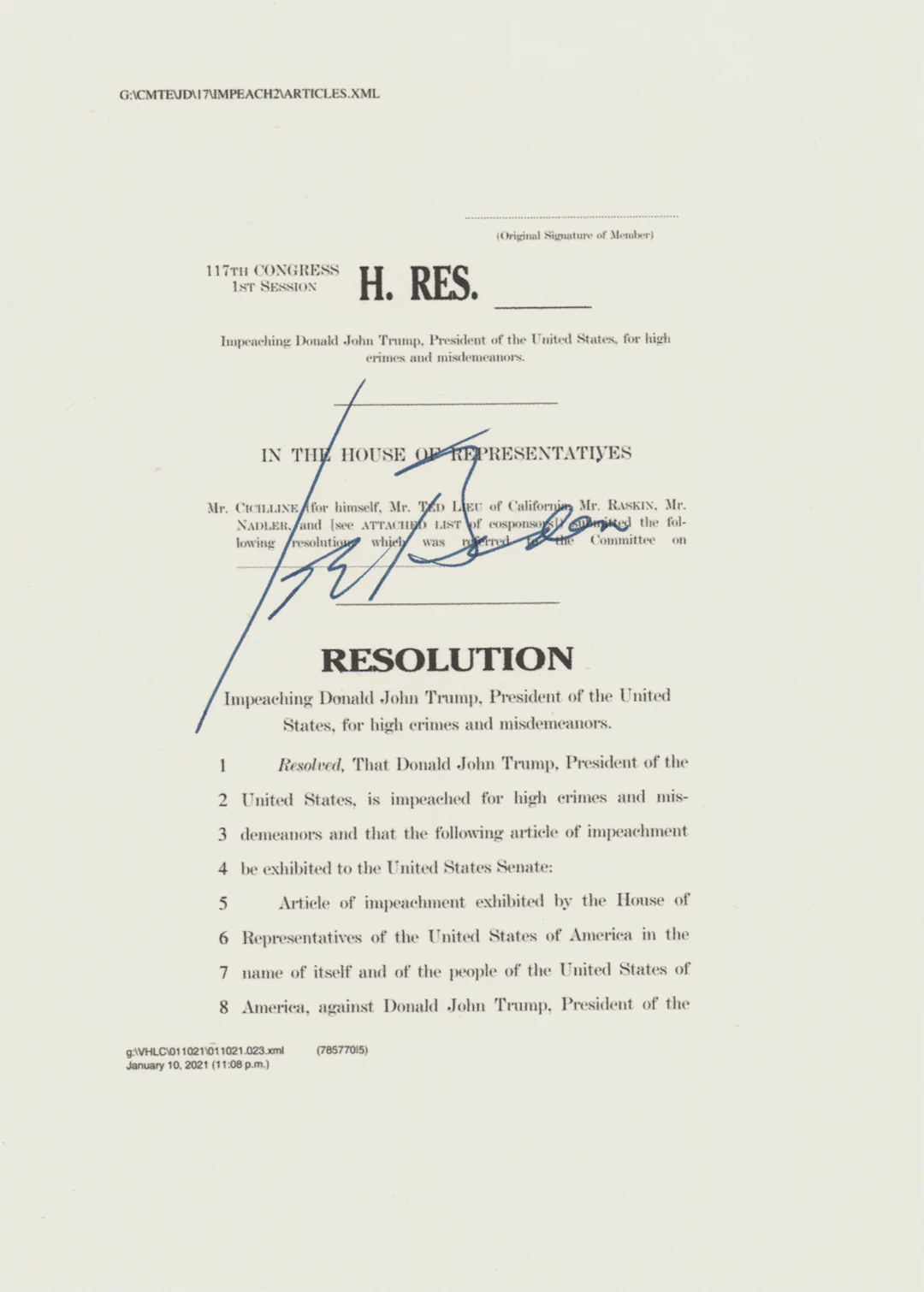 Joe Biden Signature