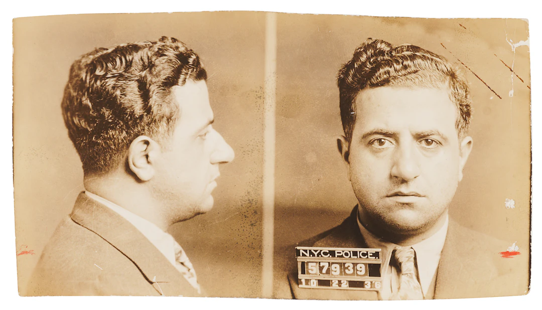 Albert Anastasia Original NYPD Mug Shot (1936)