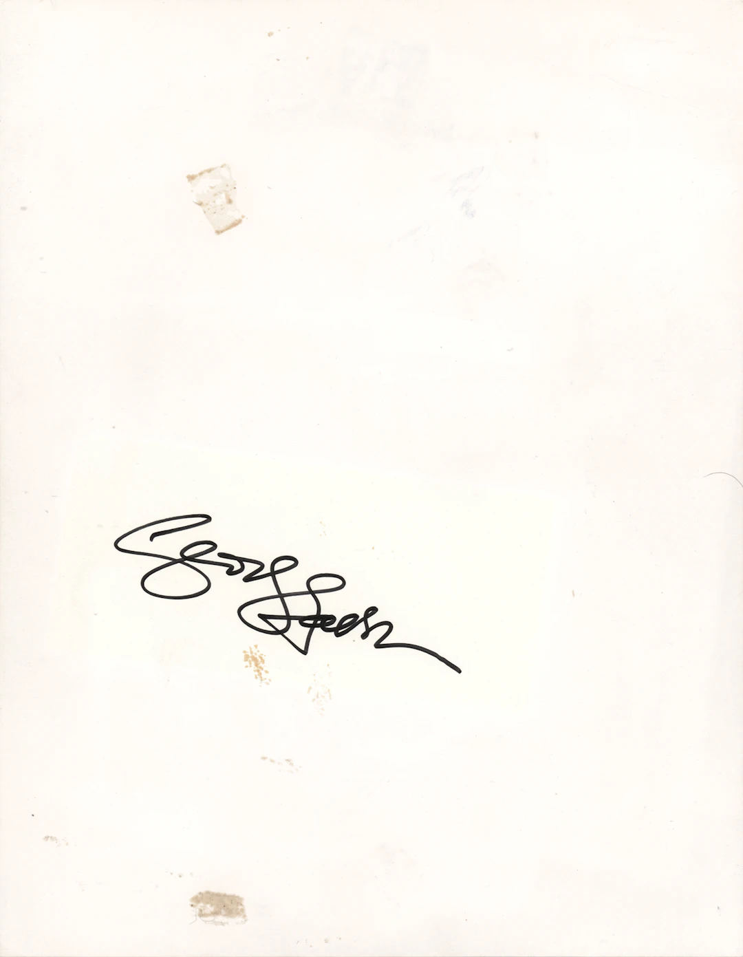 Beatles: George Harrison Signature