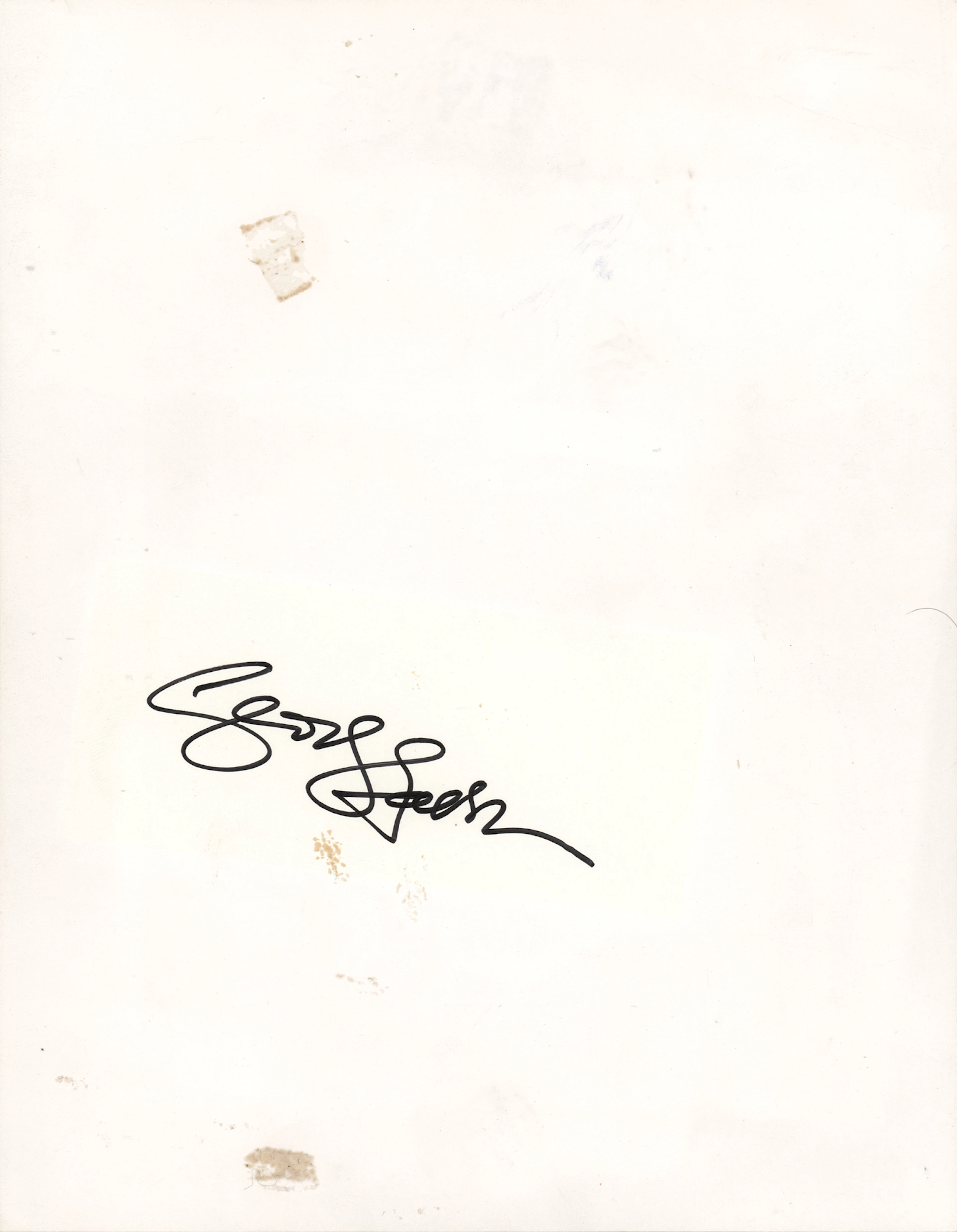 Beatles: George Harrison Signature