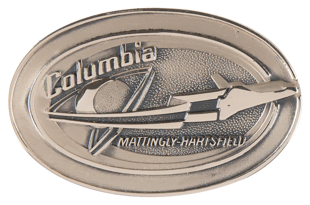 STS-4 Unflown Robbins Medallion - From the Personal Collection of