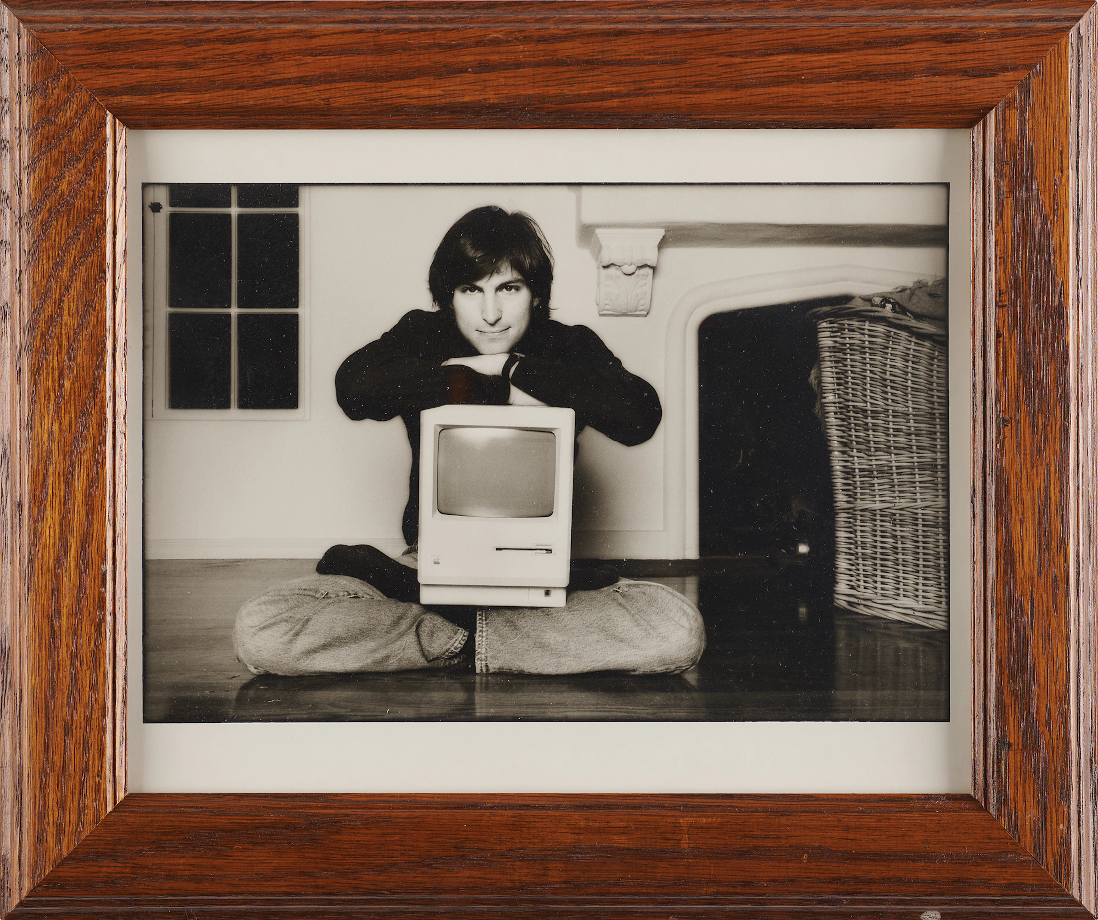 Steve Jobs Personally-Owned Macintosh Photograph, Gifted to His Father