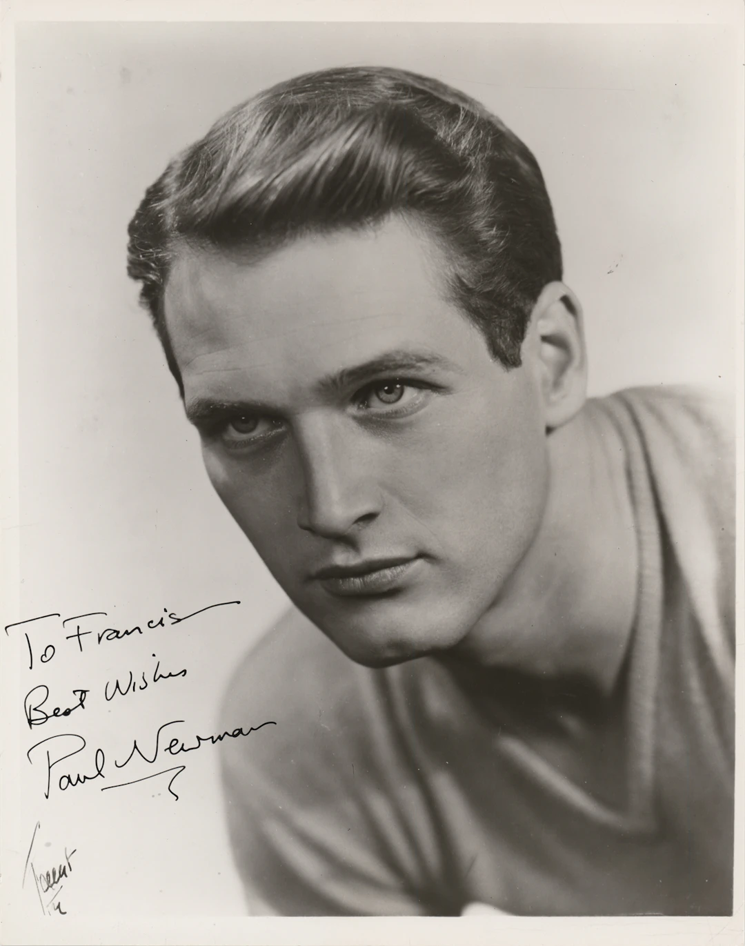 Paul Newman Signed Photograph