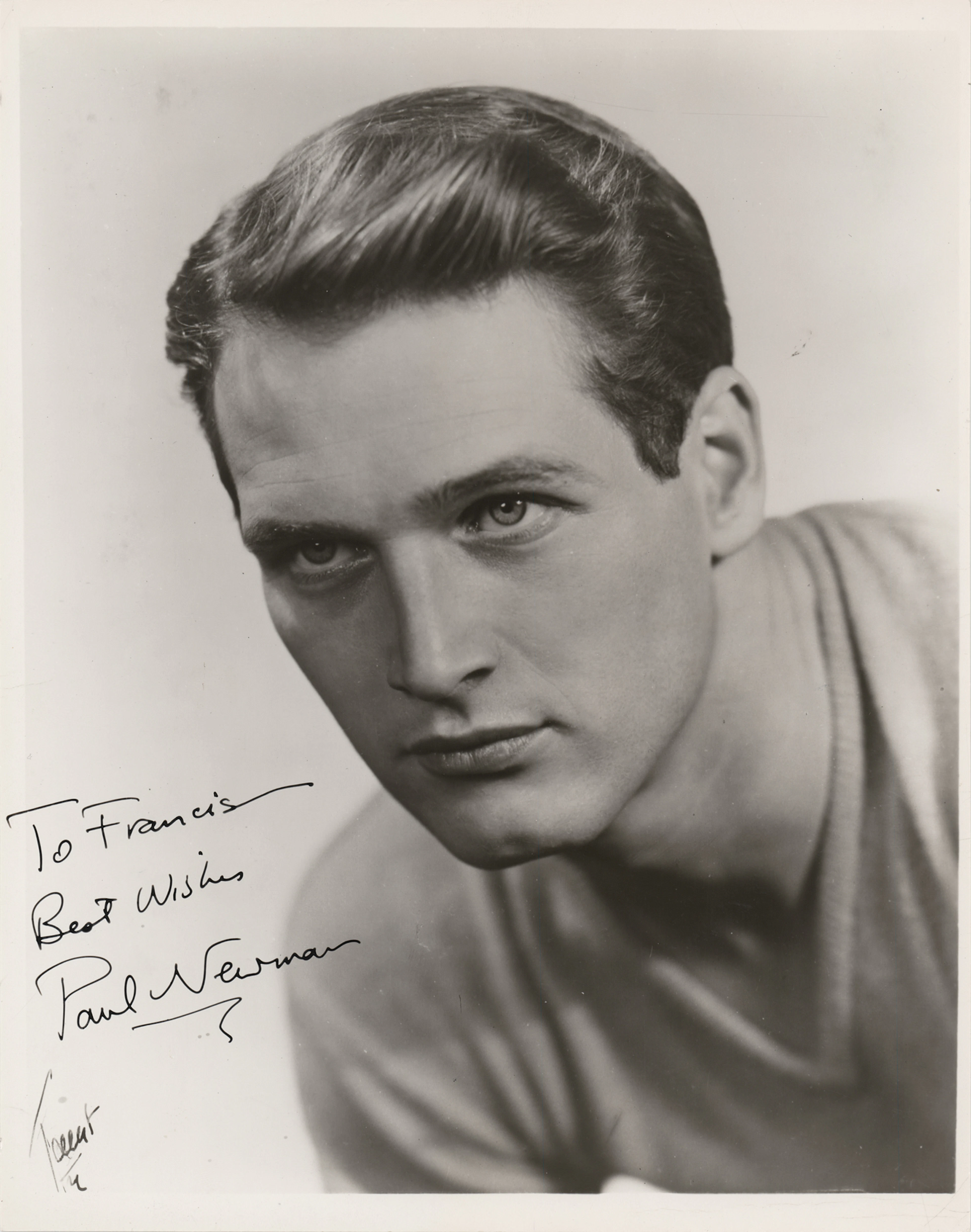 Paul Newman Signed Photograph
