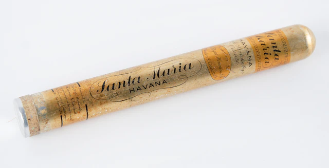 Winston Churchill's Cuban Cigar Case - From the Collection of His