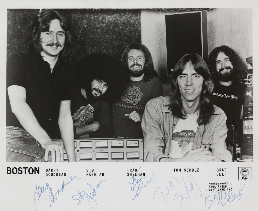 Boston Signed Photograph