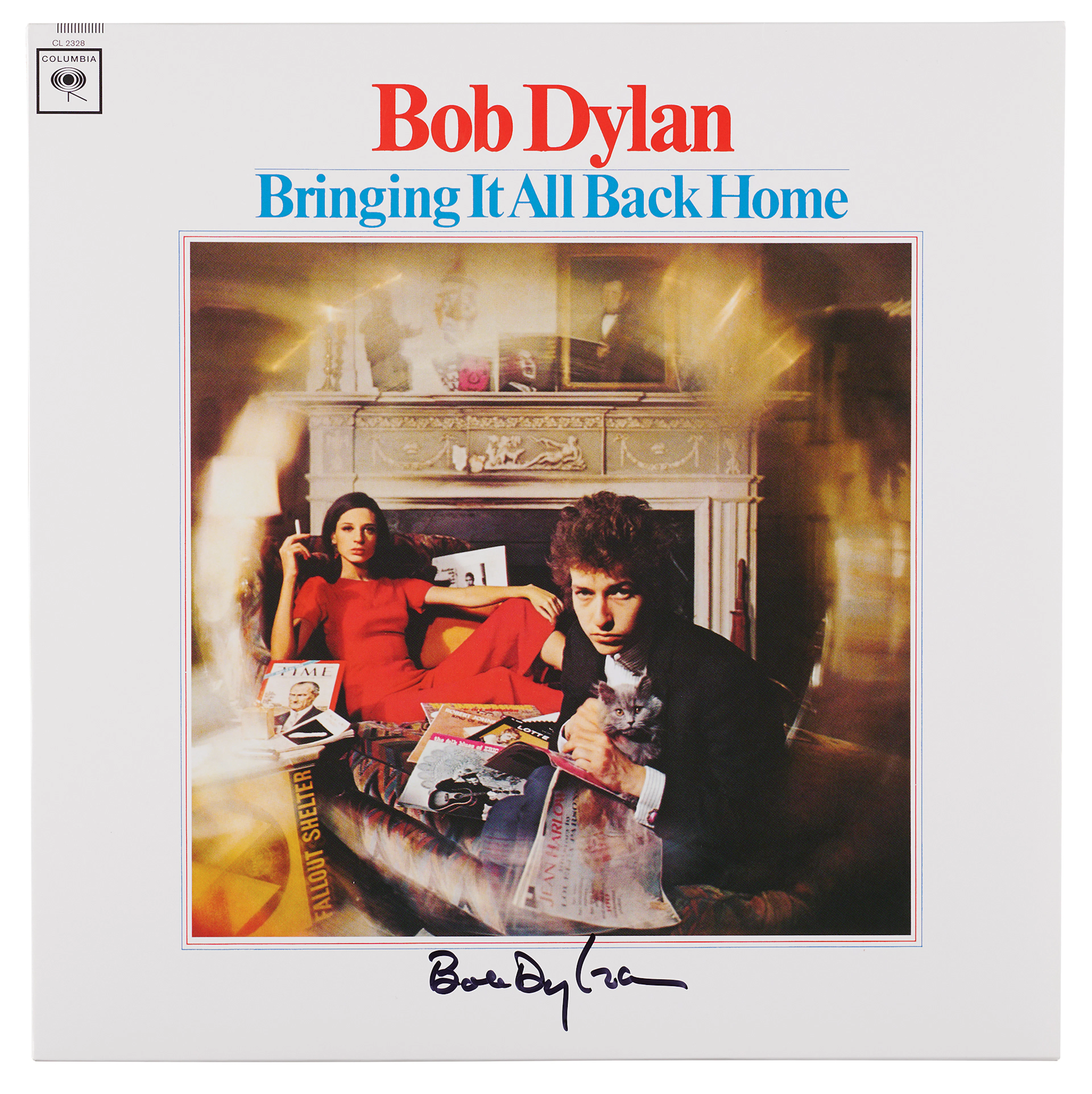 Bob Dylan Signed Album - Bringing It All Back Home