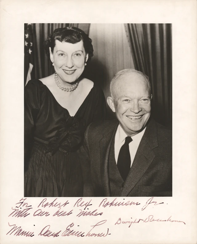 Dwight and Mamie Eisenhower Signed Photograph