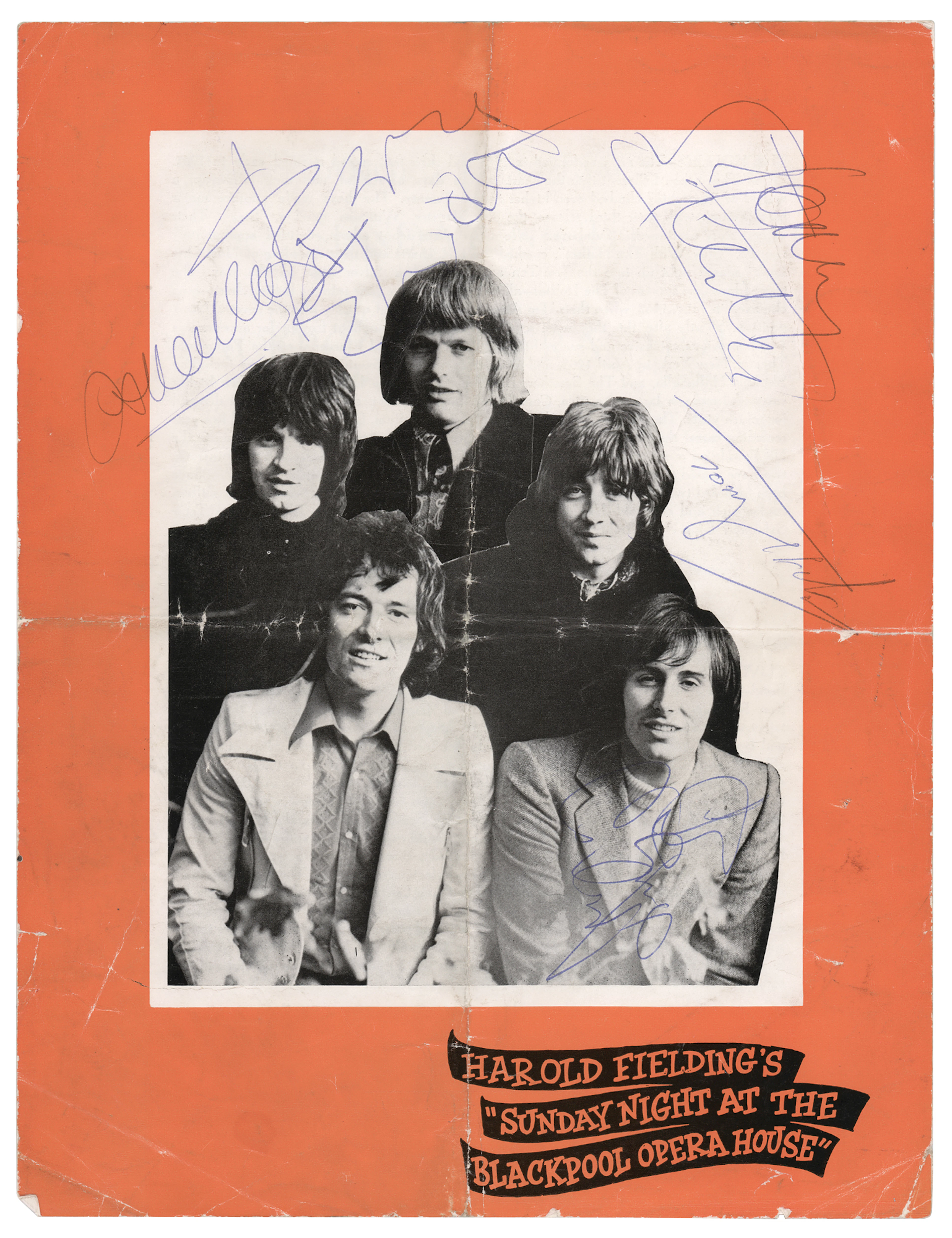 The Hollies Signed Program