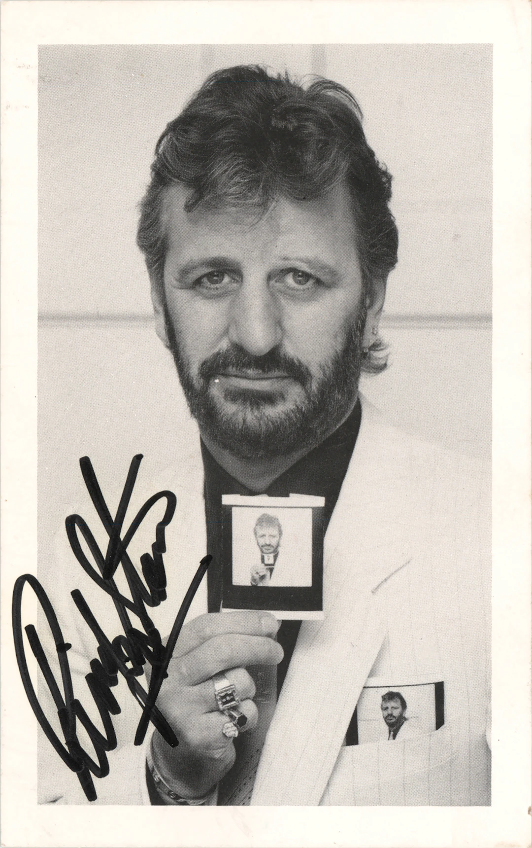 Beatles: Ringo Starr Signed Photograph