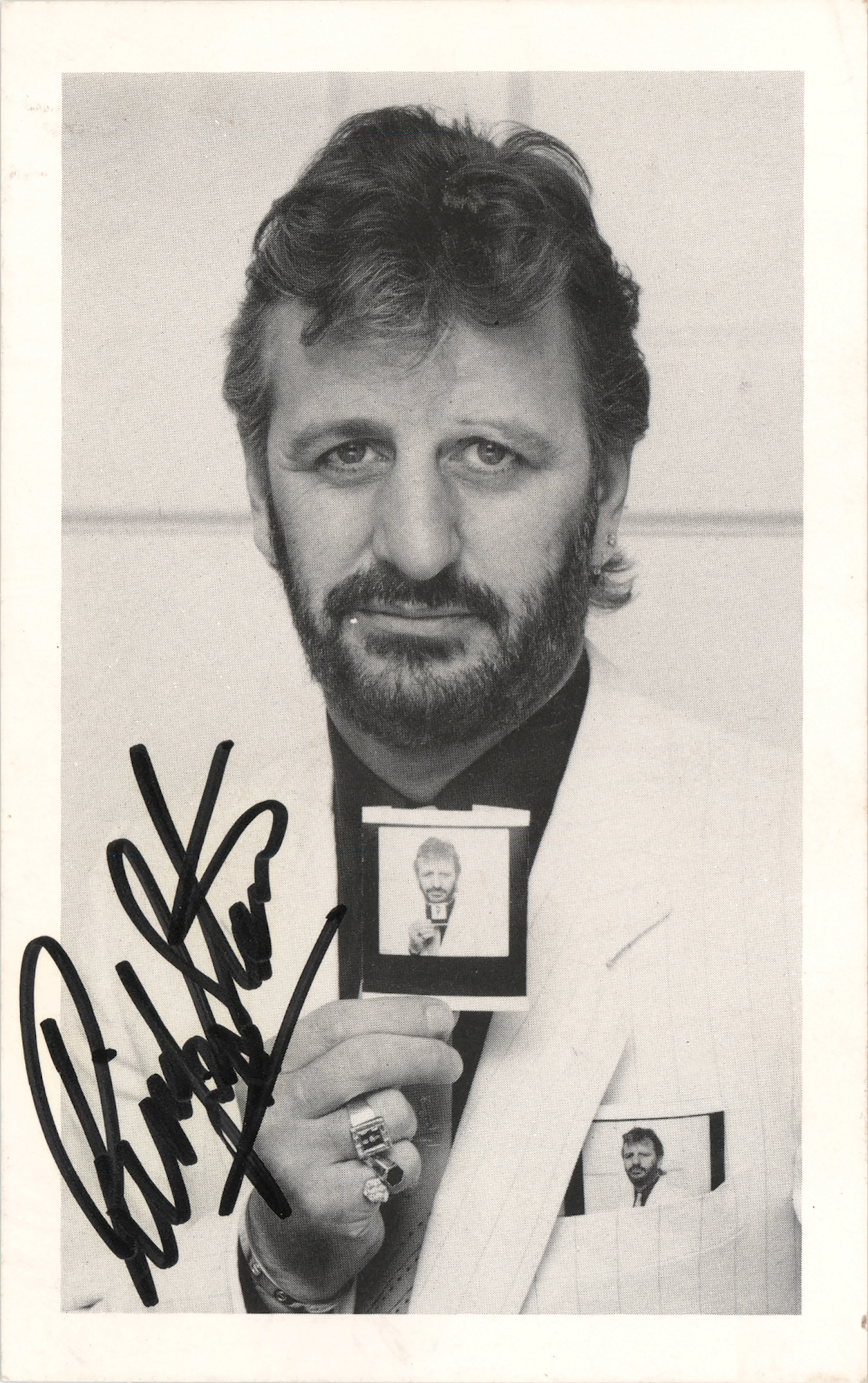Beatles: Ringo Starr Signed Photograph