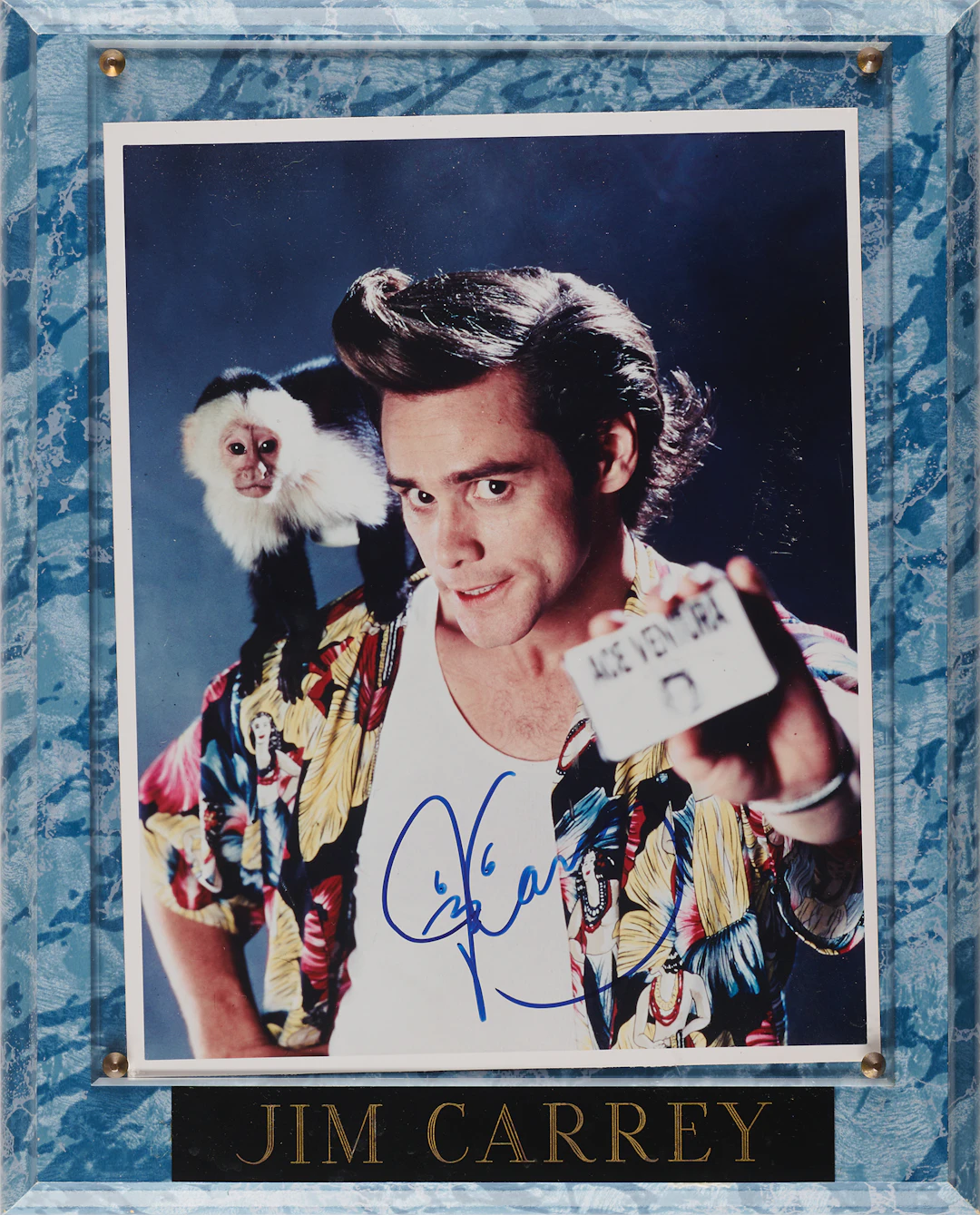 Jim Carrey Signed Photograph