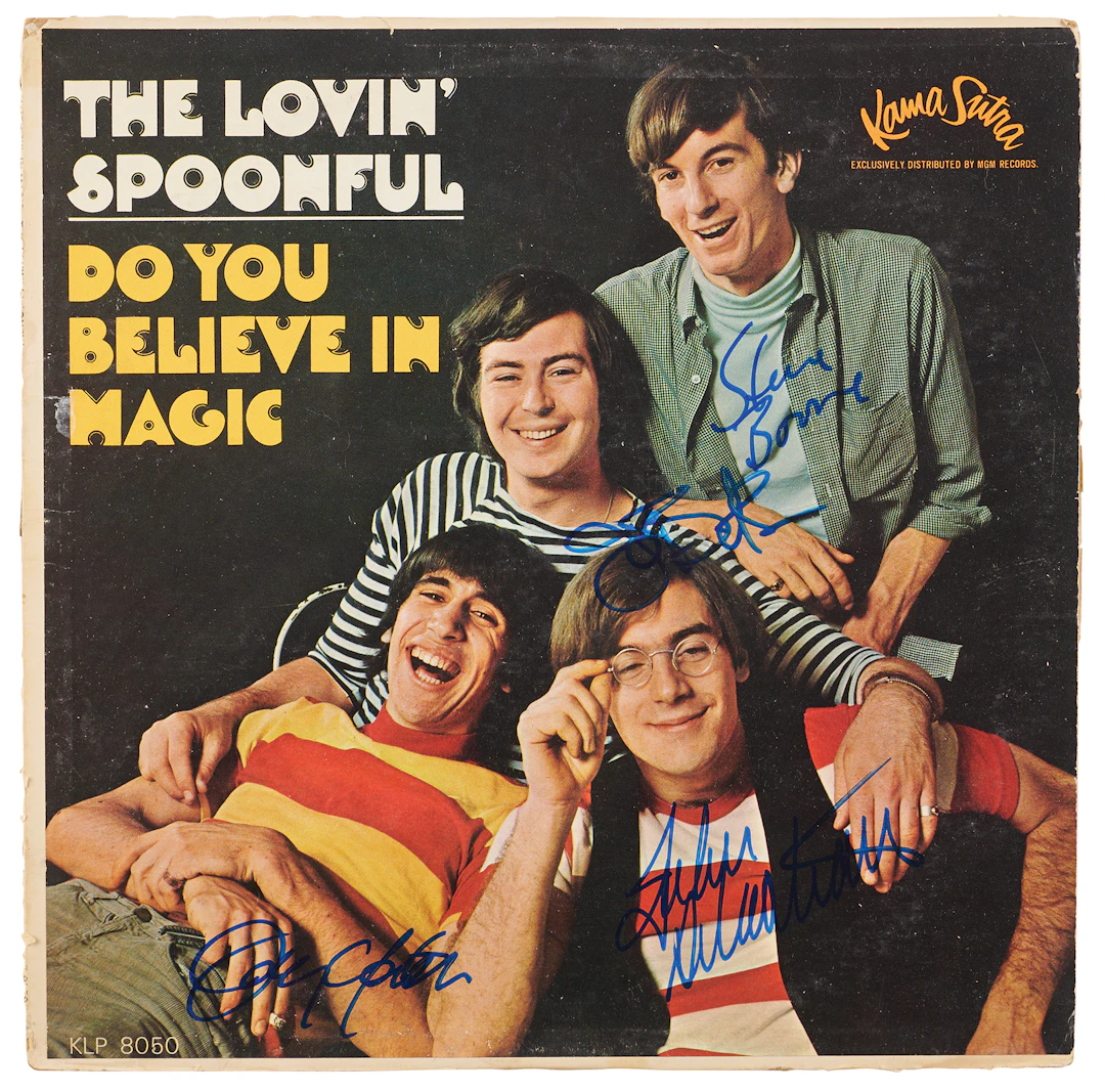 Lovin' Spoonful Signed Album - Do You Believe in Magic