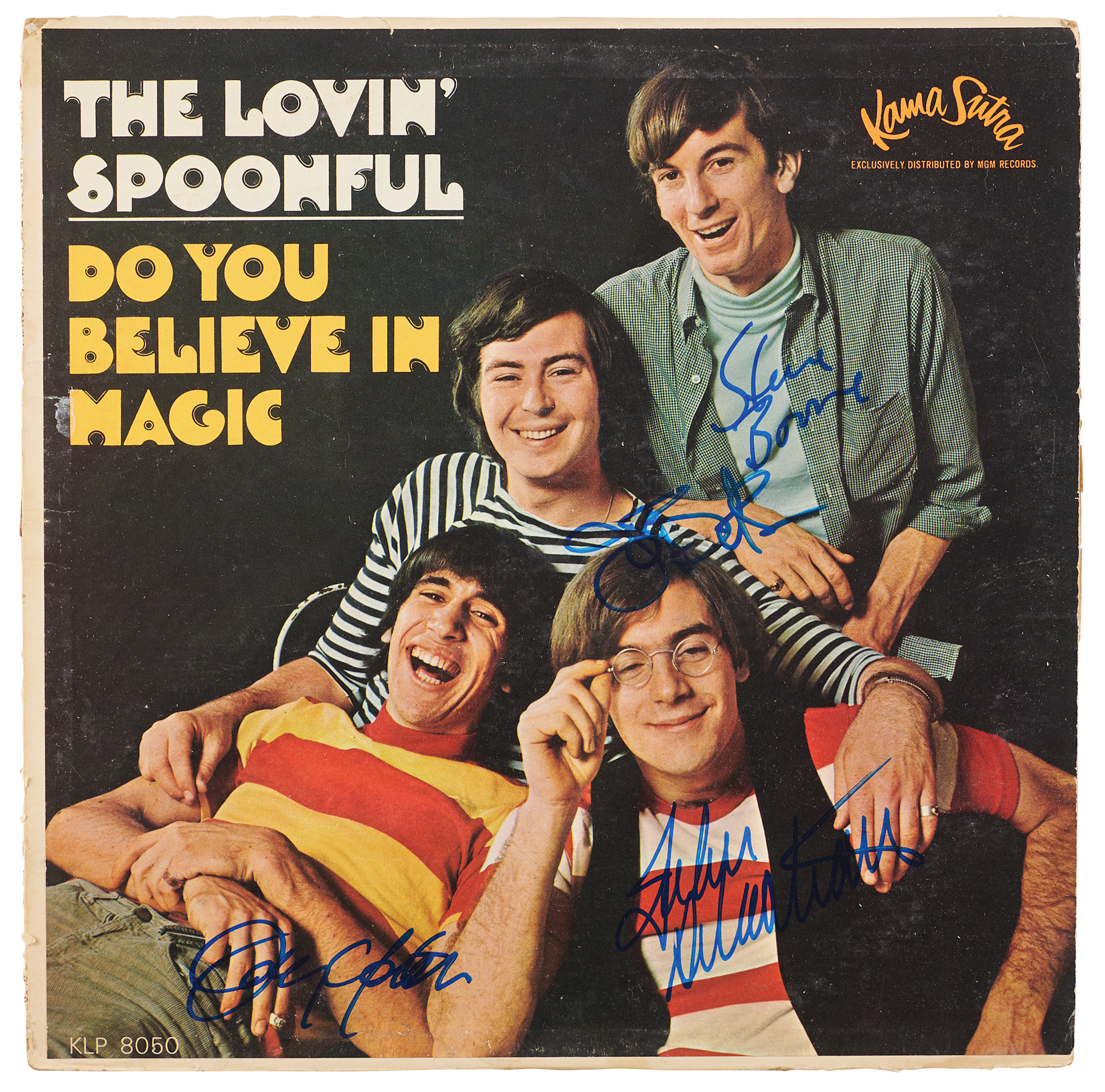 Lovin' Spoonful Signed Album - Do You Believe in Magic