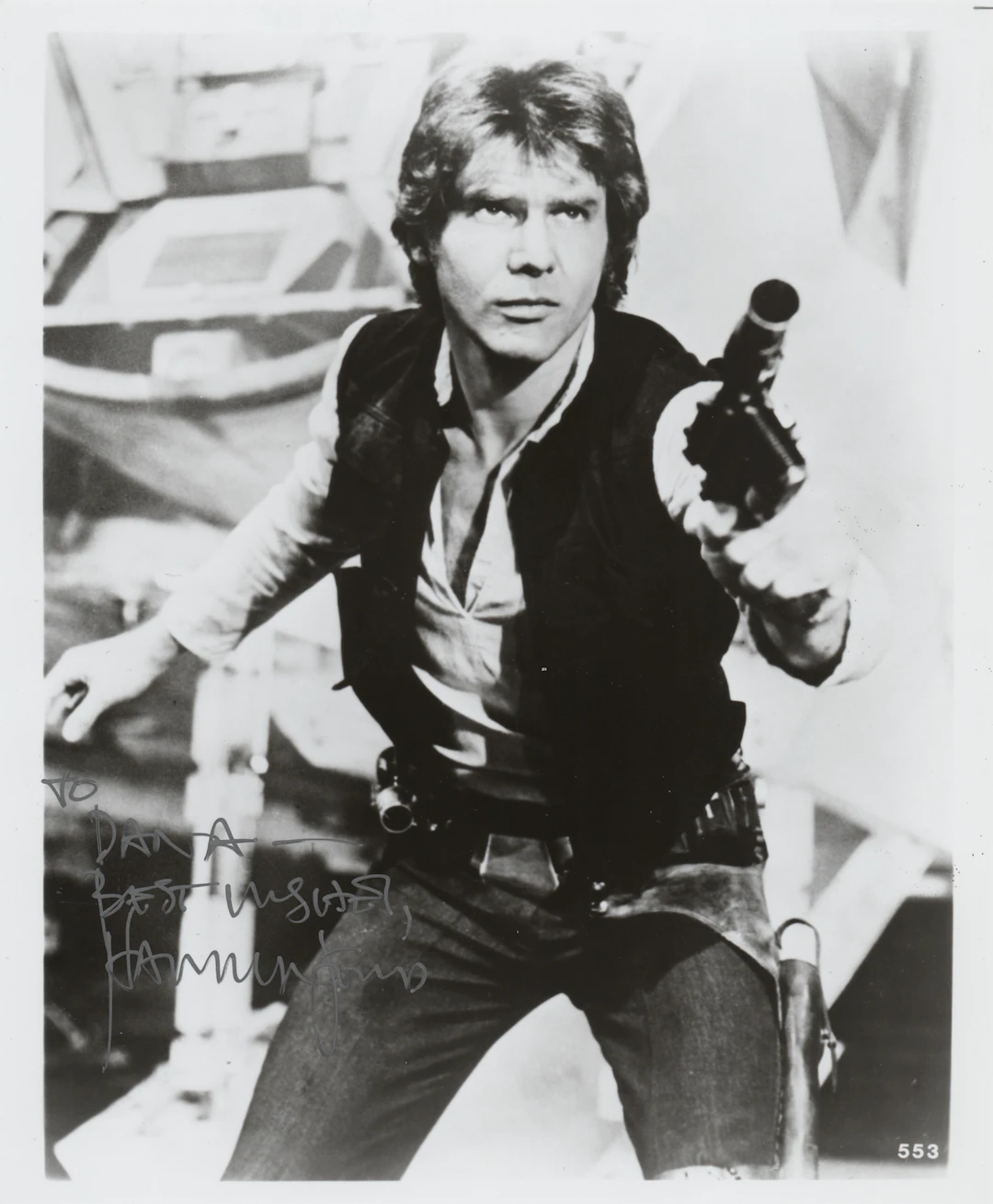 Star Wars: Harrison Ford Signed Photograph