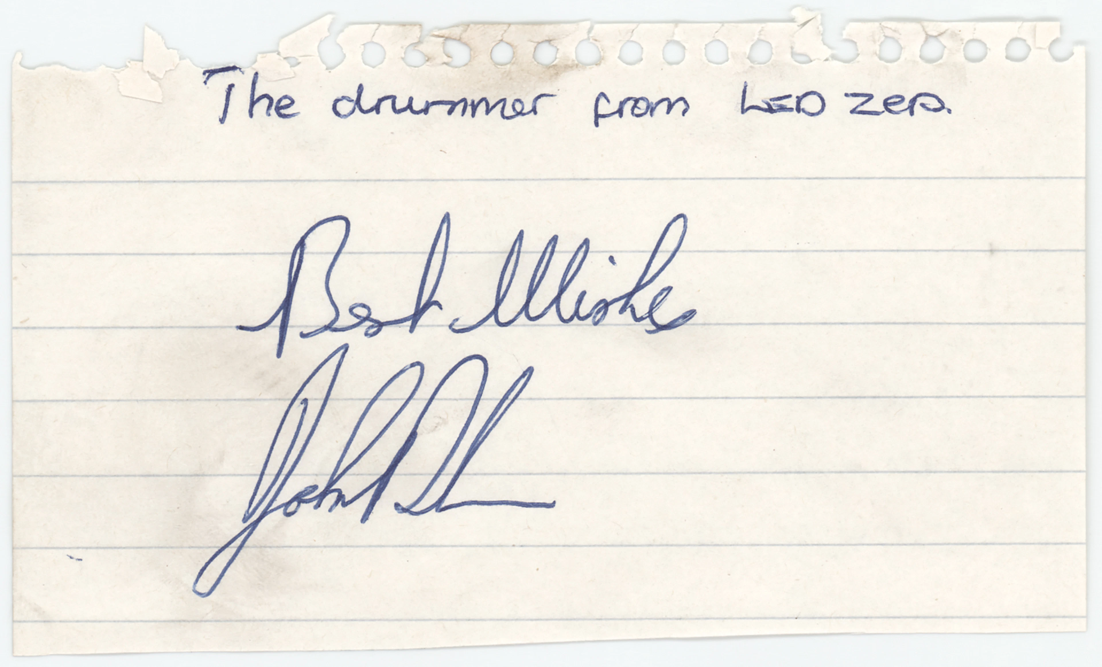 Led Zeppelin: John Bonham Signature