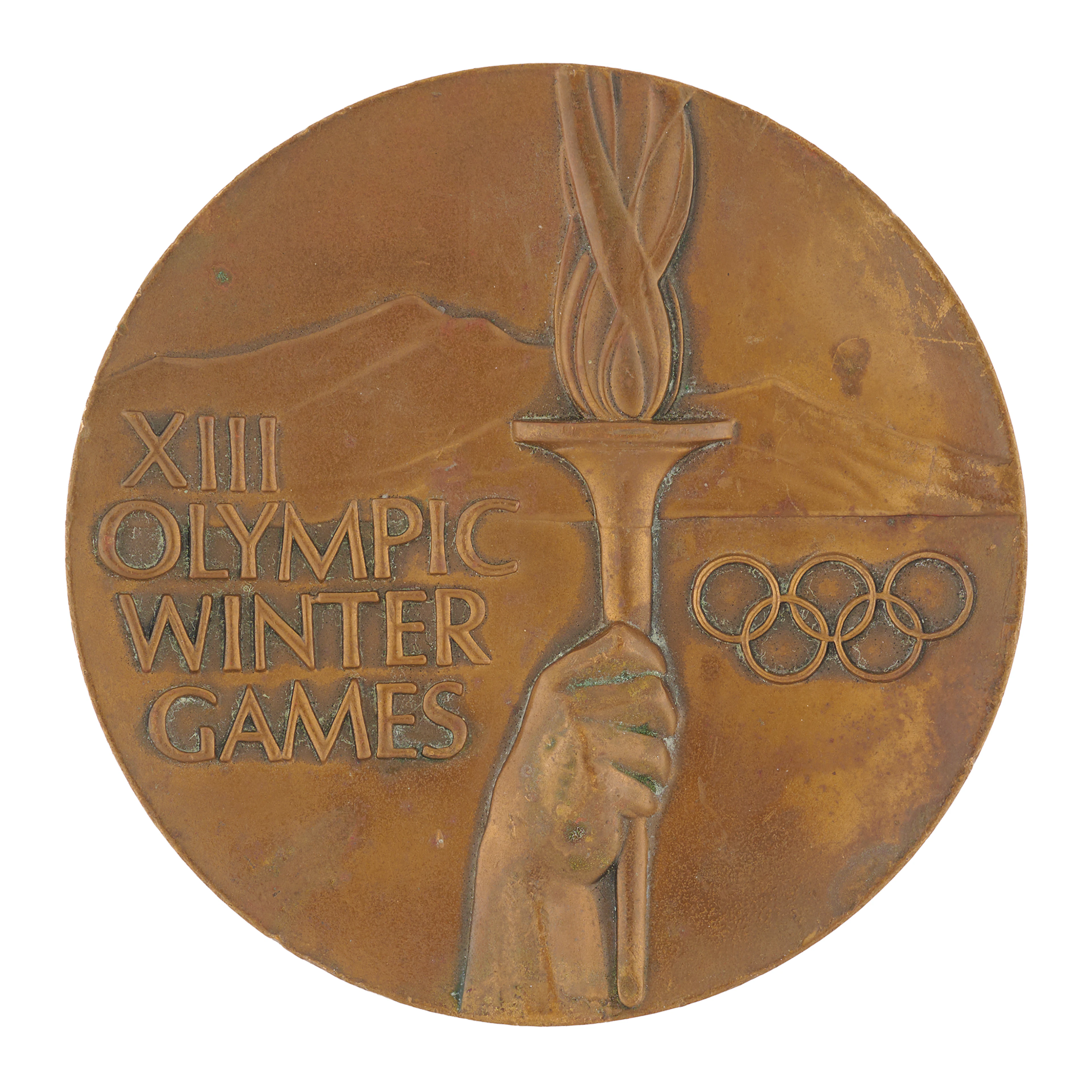 Lake Placid 1980 Winter Olympics Sample Bronze Winner's Medal