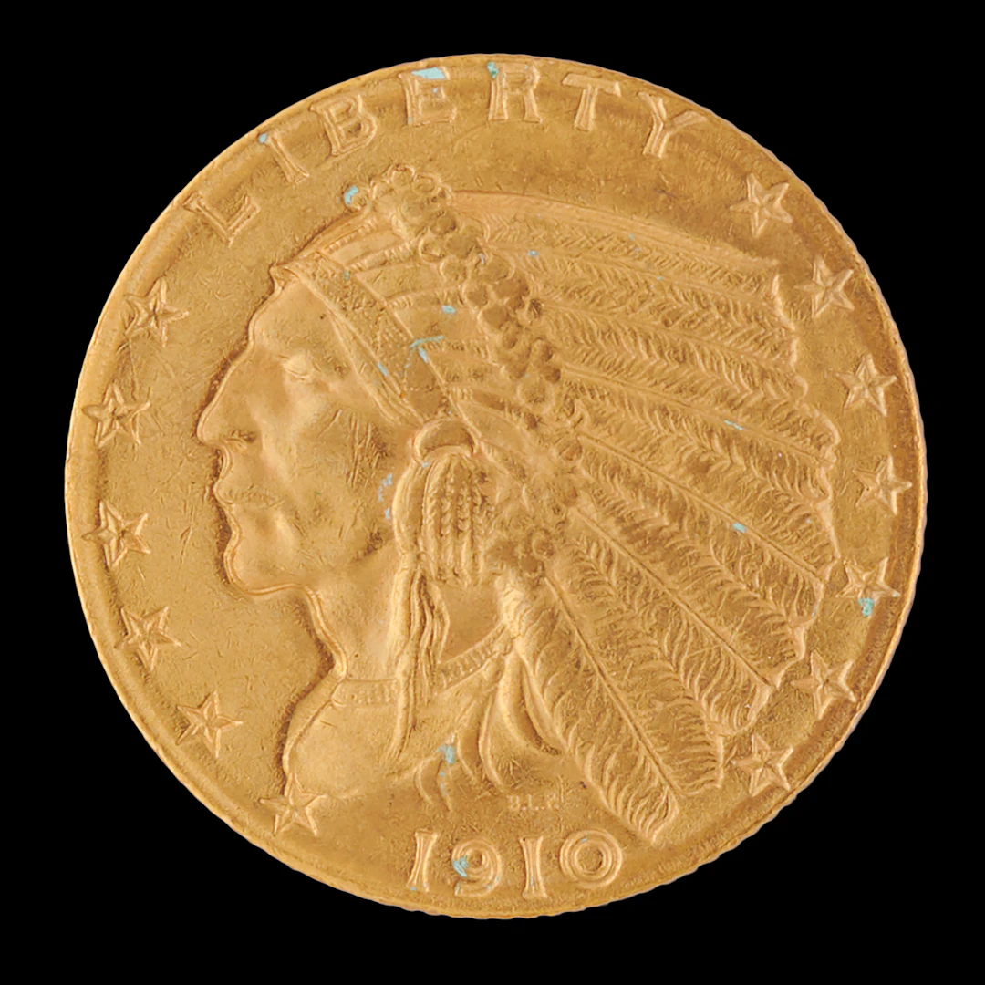 Gemini 4 Flown $2½ Indian Head Gold Coin - From the Personal Collection