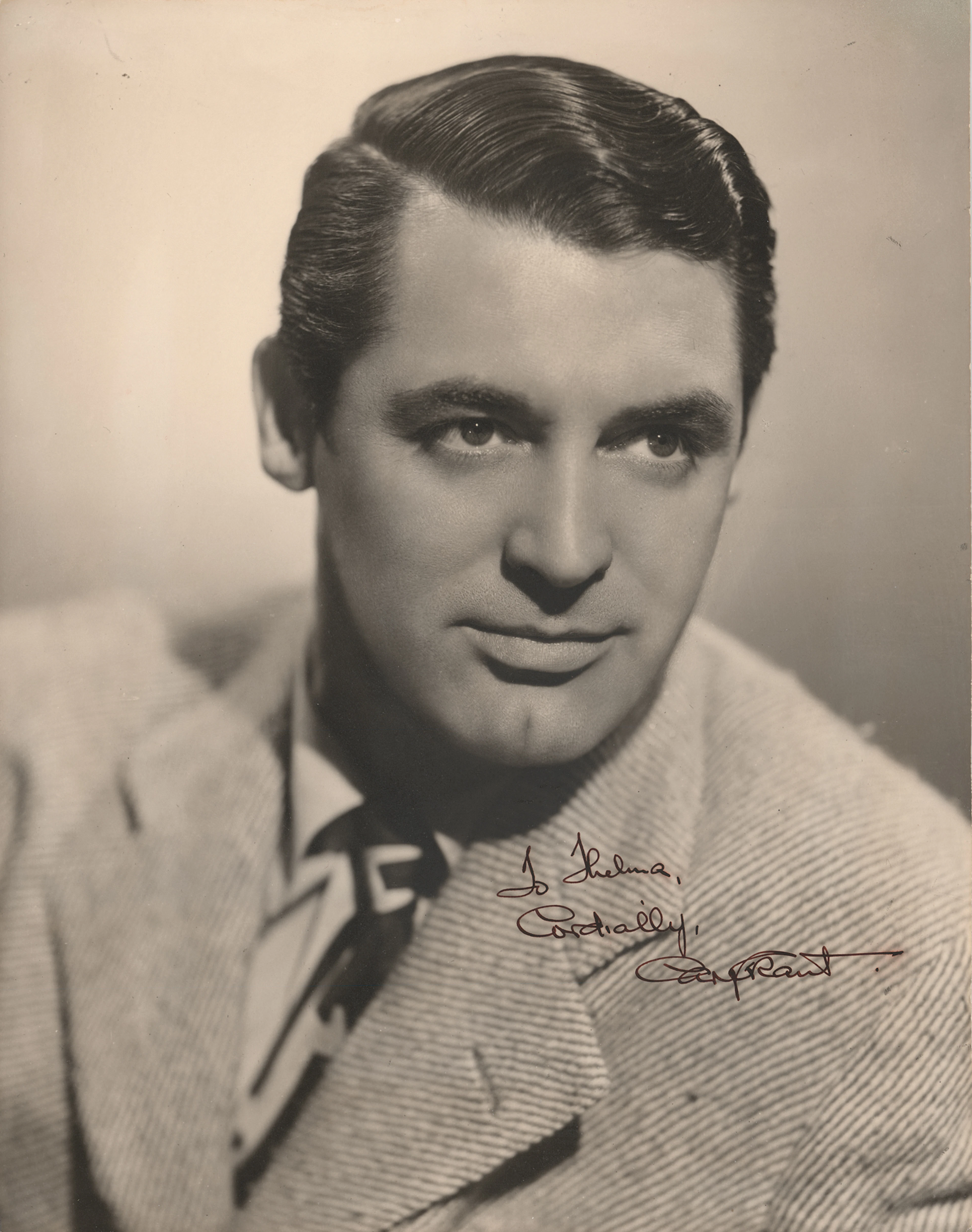 Cary Grant Signed Oversized Photograph