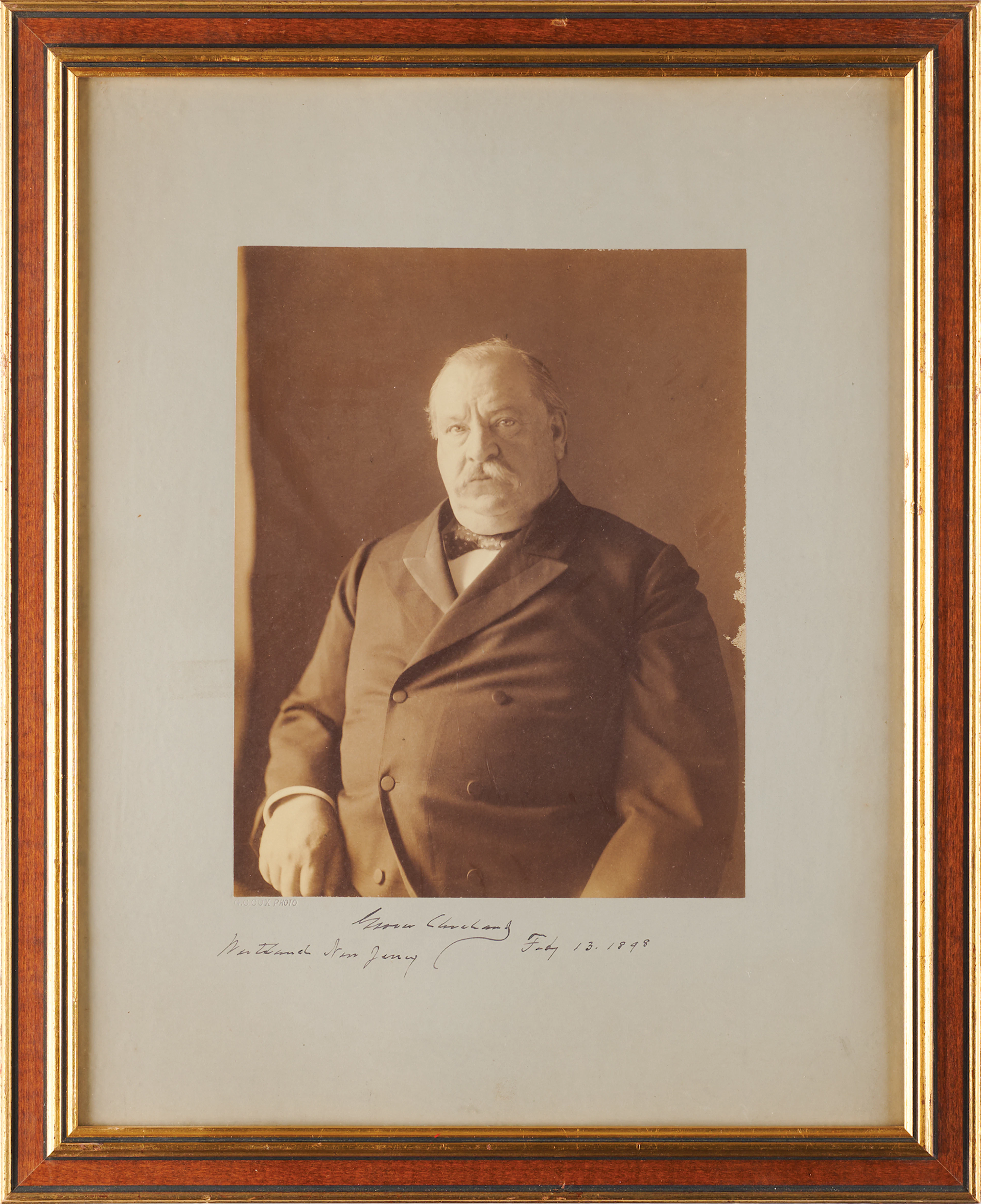 Grover Cleveland Oversized Signed Photograph