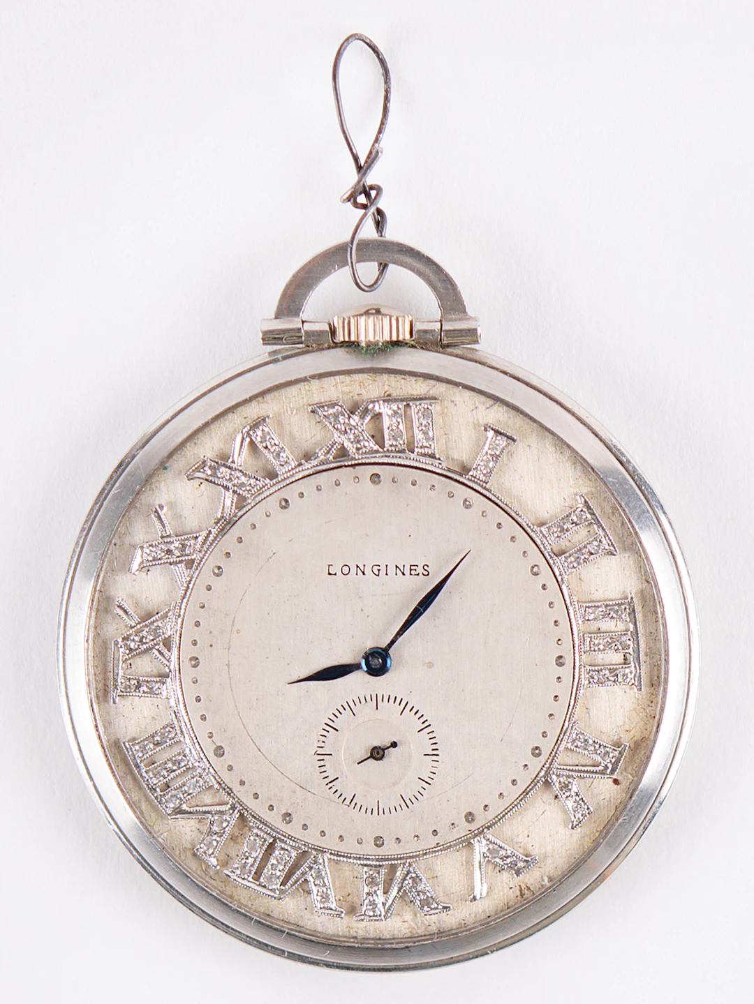 J. Edgar Hoover's ca. 1914 Longines Open-Face Pocket Watch