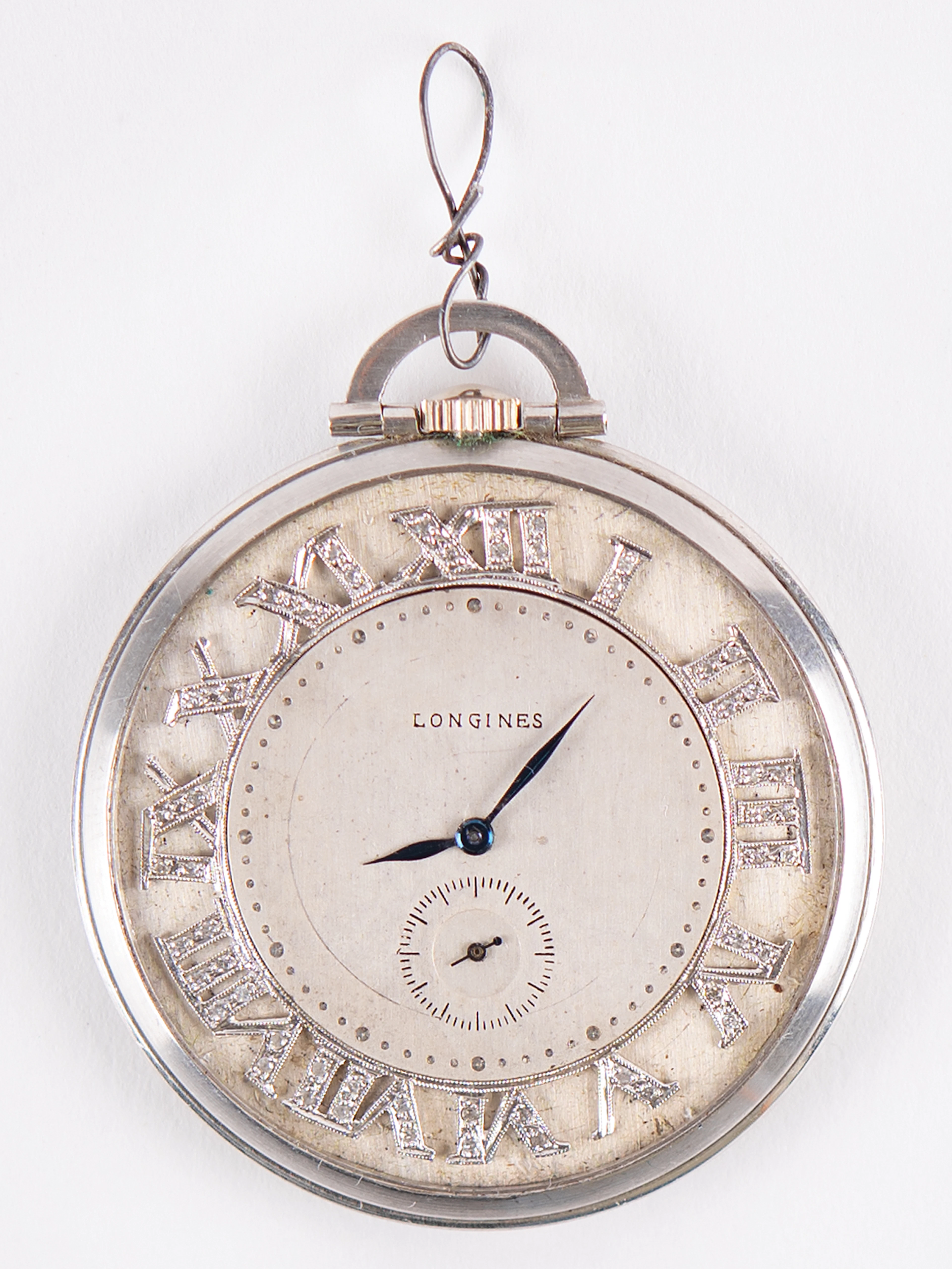 J. Edgar Hoover's ca. 1914 Longines Open-Face Pocket Watch